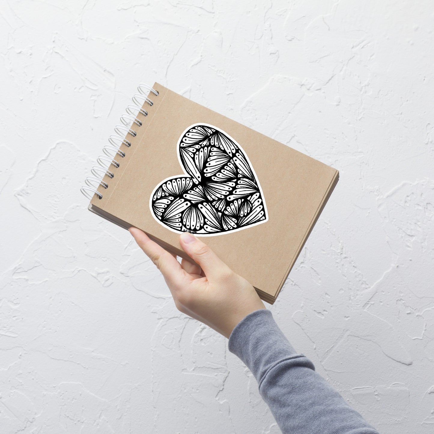 11 of hearts - vinyl sticker