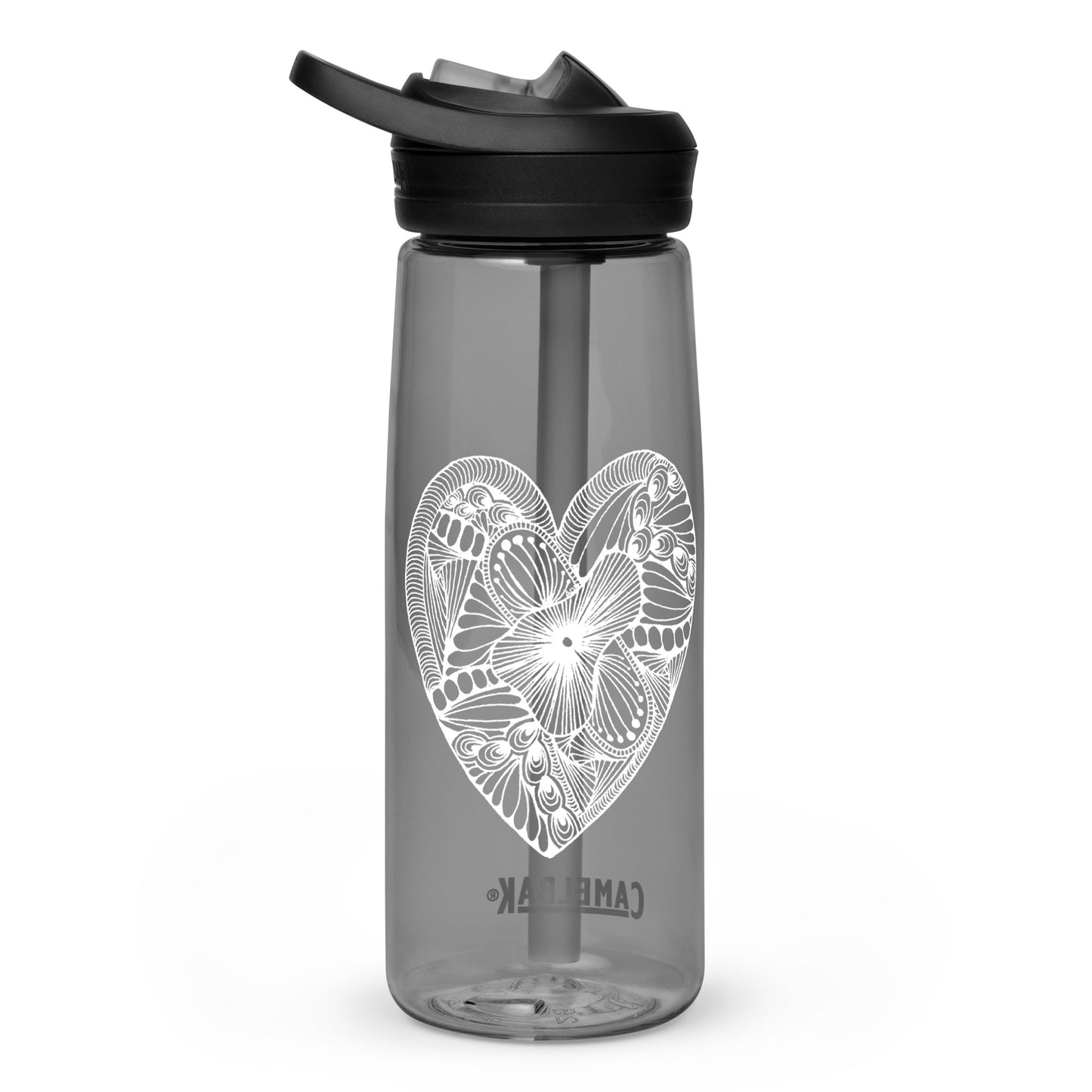 4 of hearts - Camelbak Water Bottle