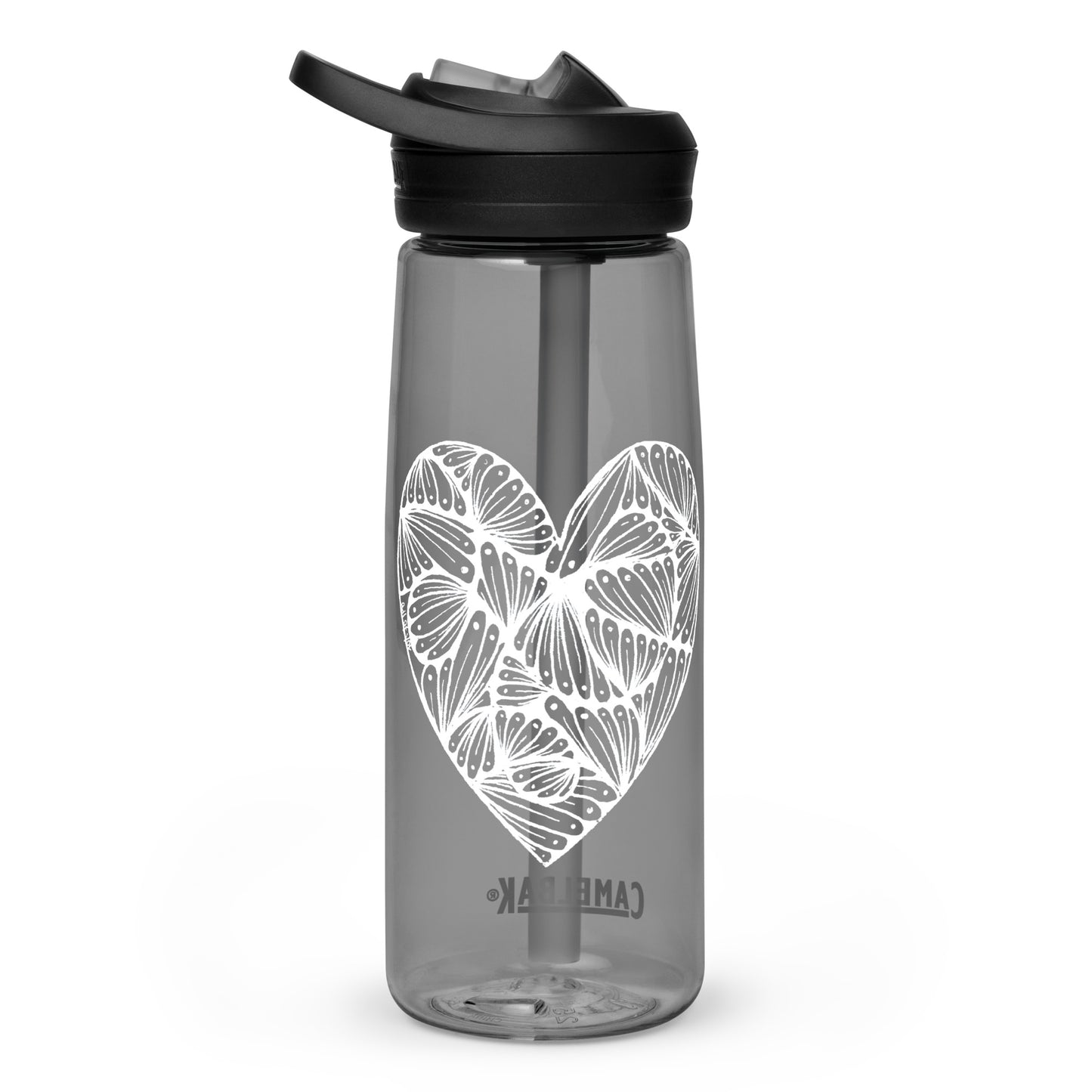 11 of hearts - Camelbak Water Bottle