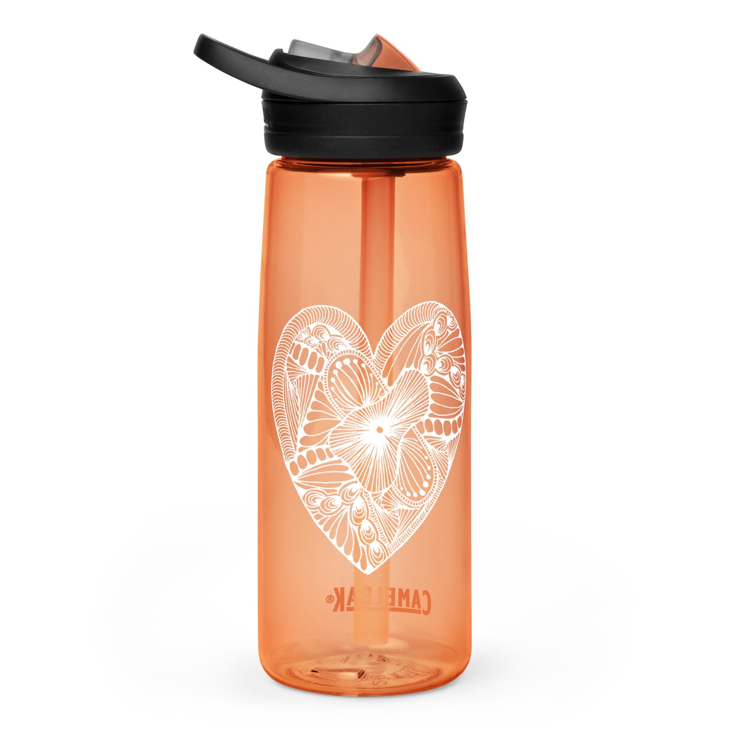 4 of hearts - Camelbak Water Bottle