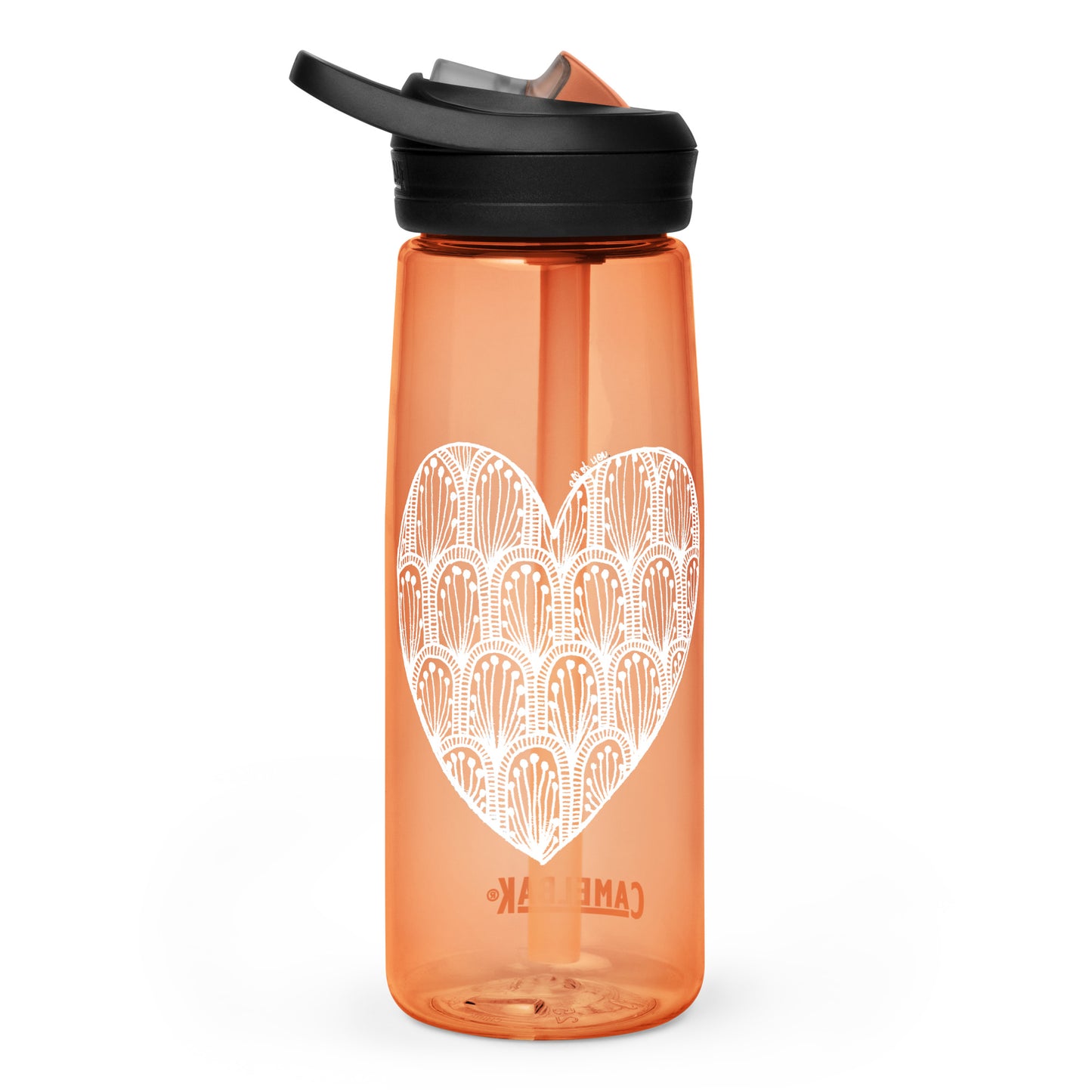 8 of hearts - Camelbak Water Bottle