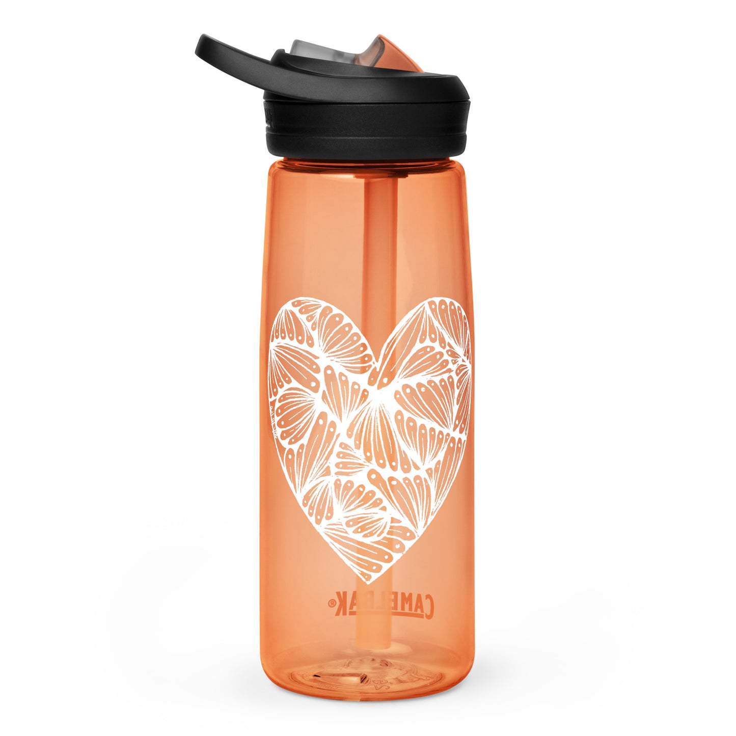 11 of hearts - Camelbak Water Bottle