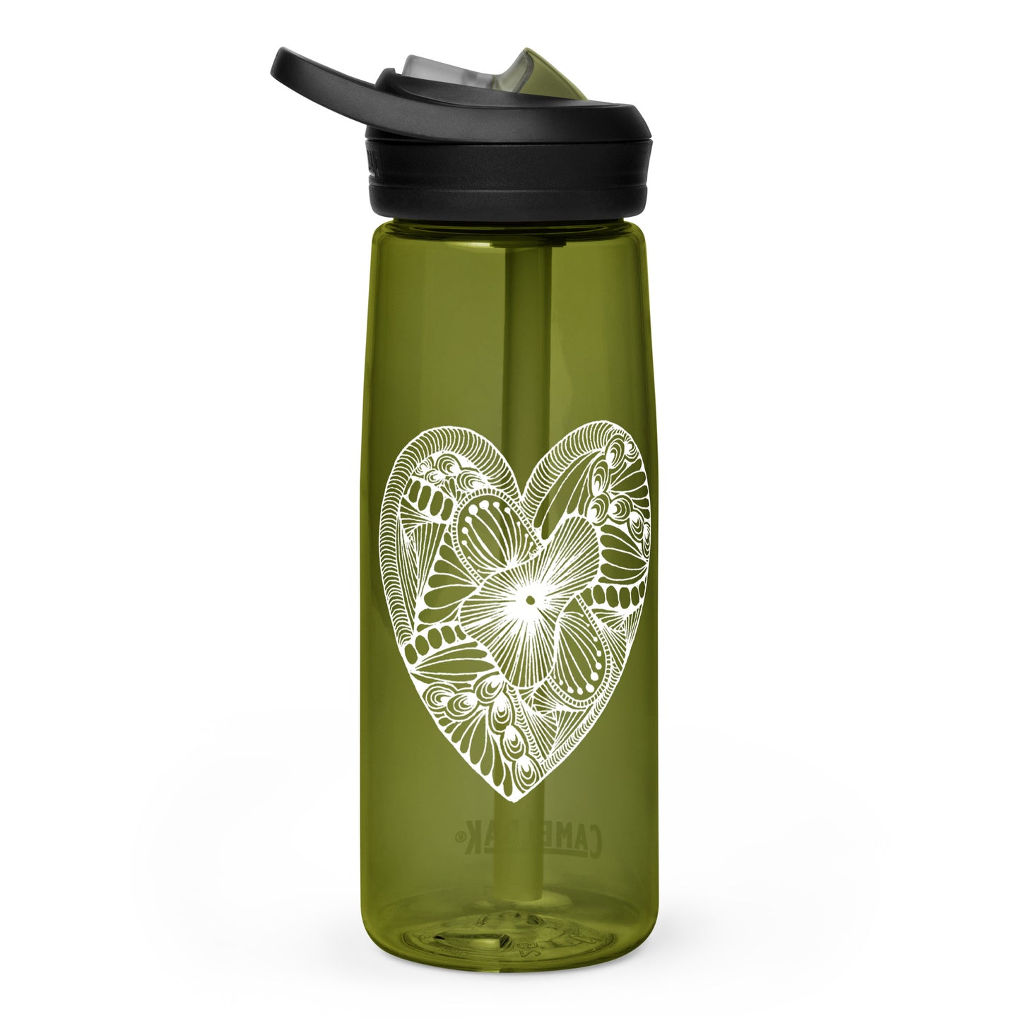 4 of hearts - Camelbak Water Bottle