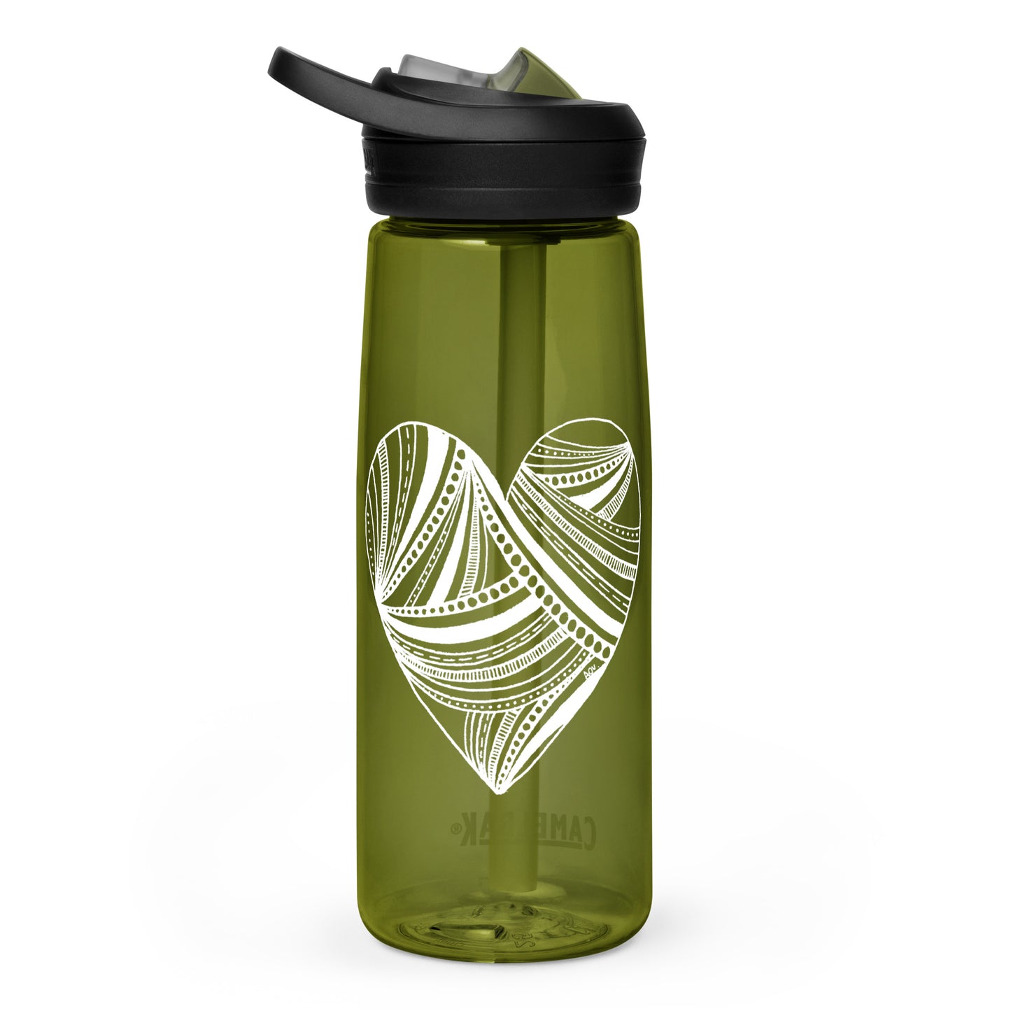 10 of hearts - Camelbak Water Bottle