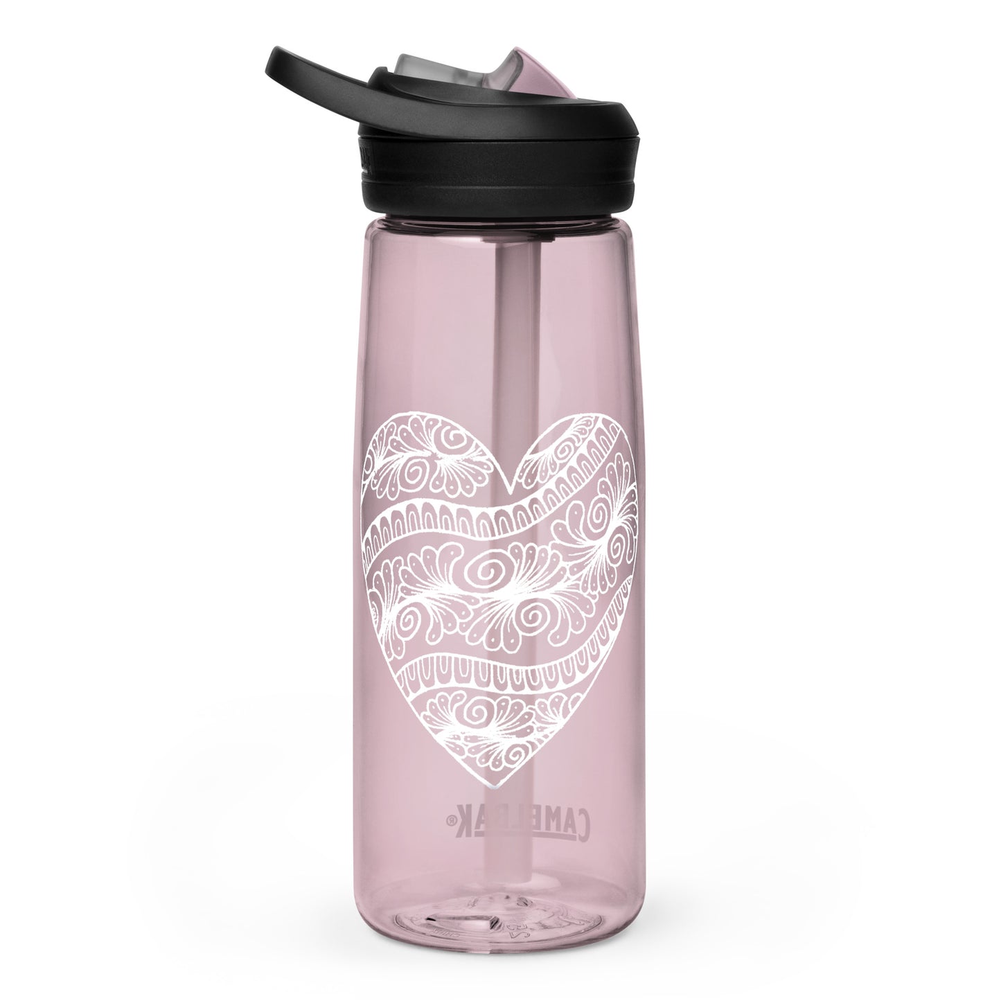 3 of hearts - Camelbak Water Bottle