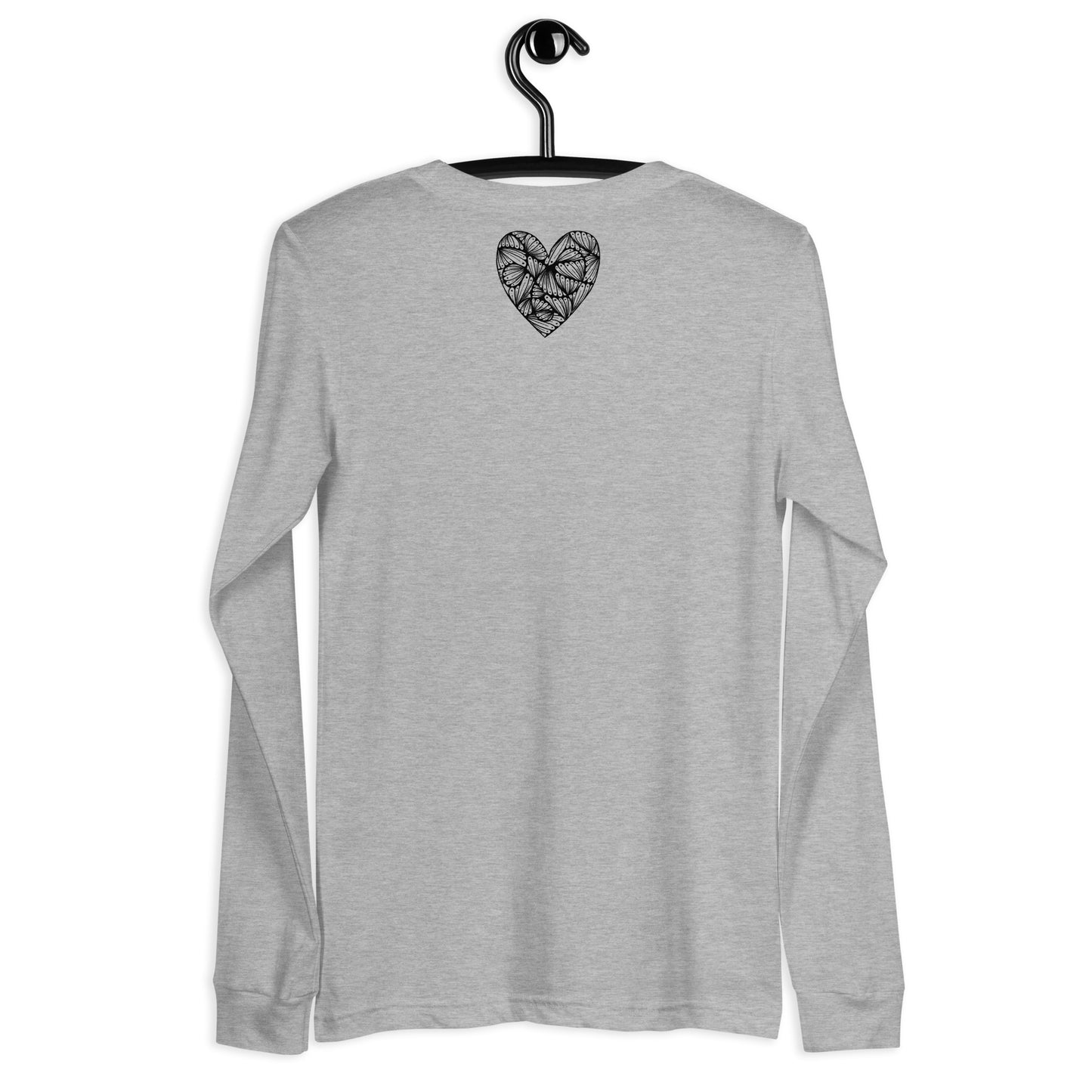 11 of hearts - long sleeve graphic t-shirt
