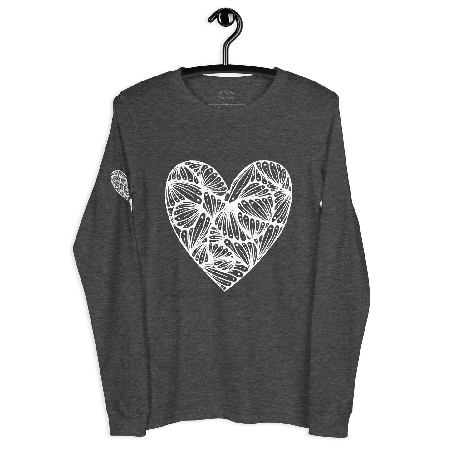 11 of hearts - long sleeve graphic t-shirt