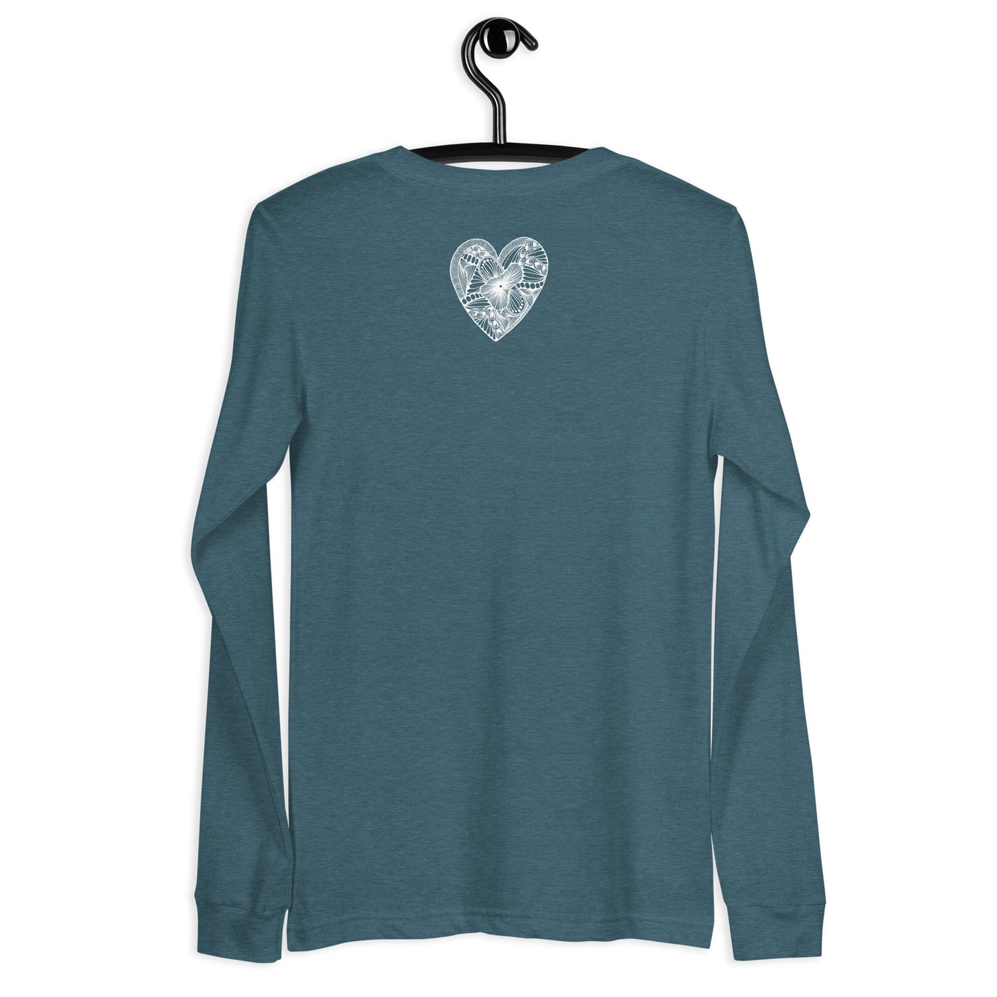 4 of hearts - long sleeve graphic t-shirt