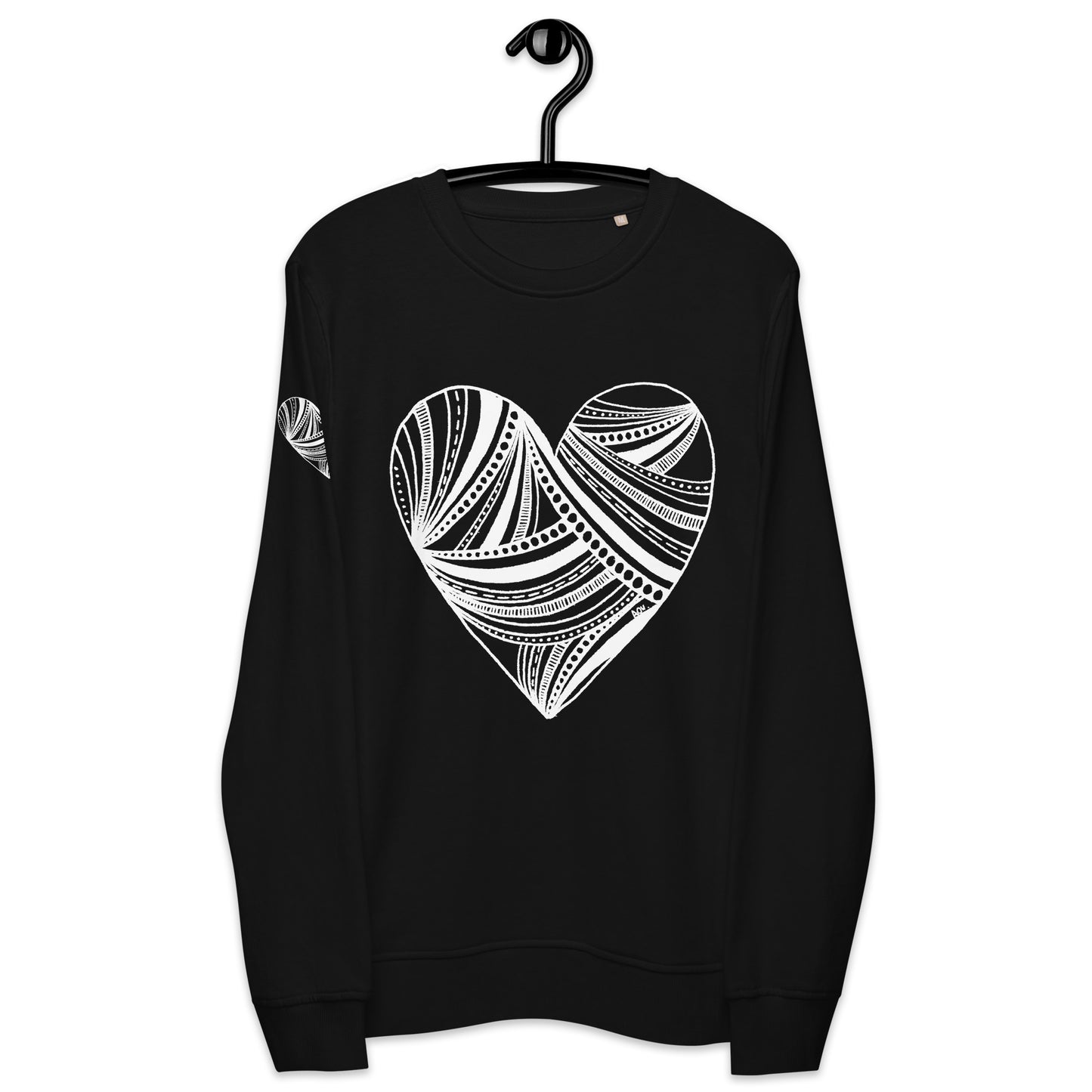 10 of hearts - organic sweatshirt