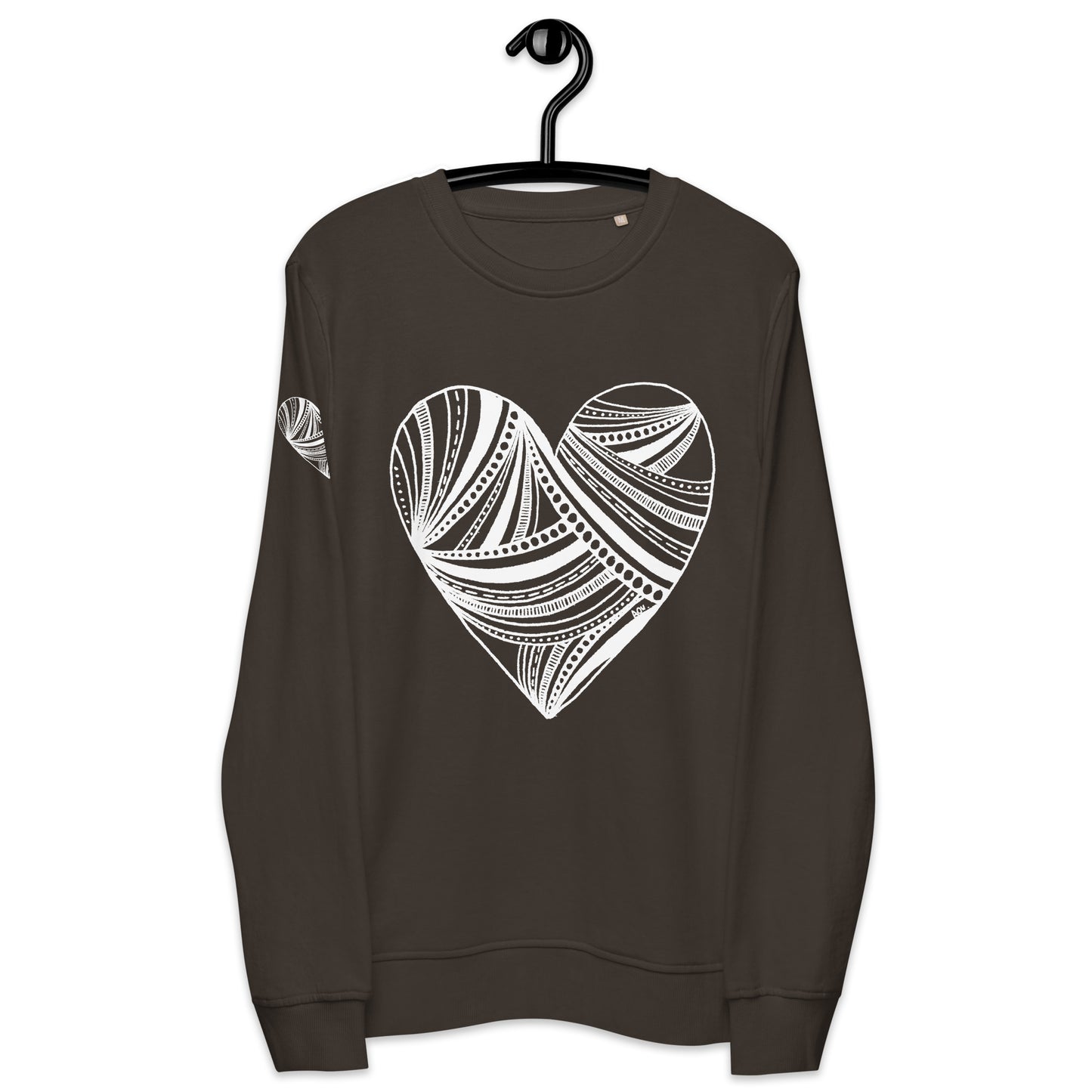 10 of hearts - organic sweatshirt