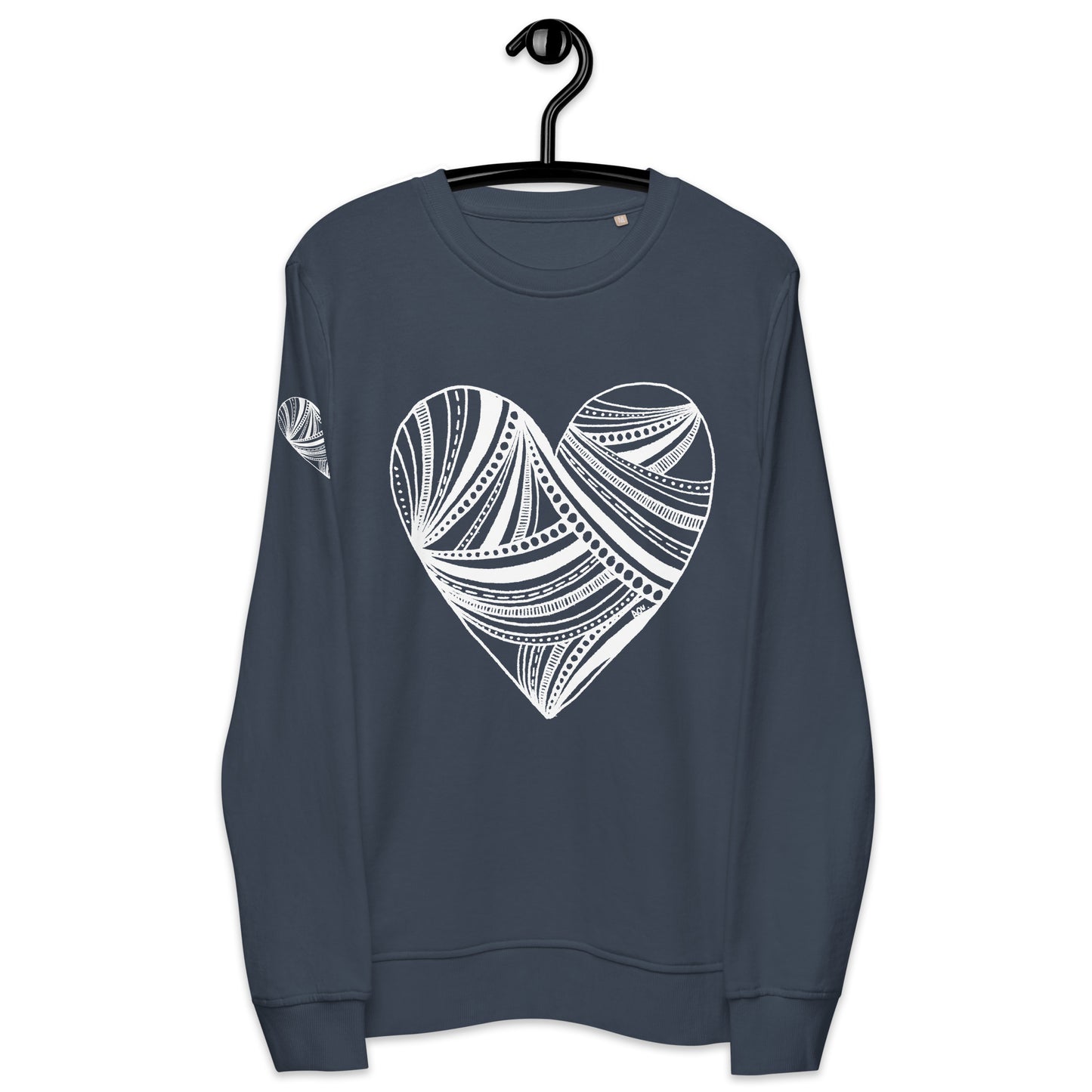 10 of hearts - organic sweatshirt