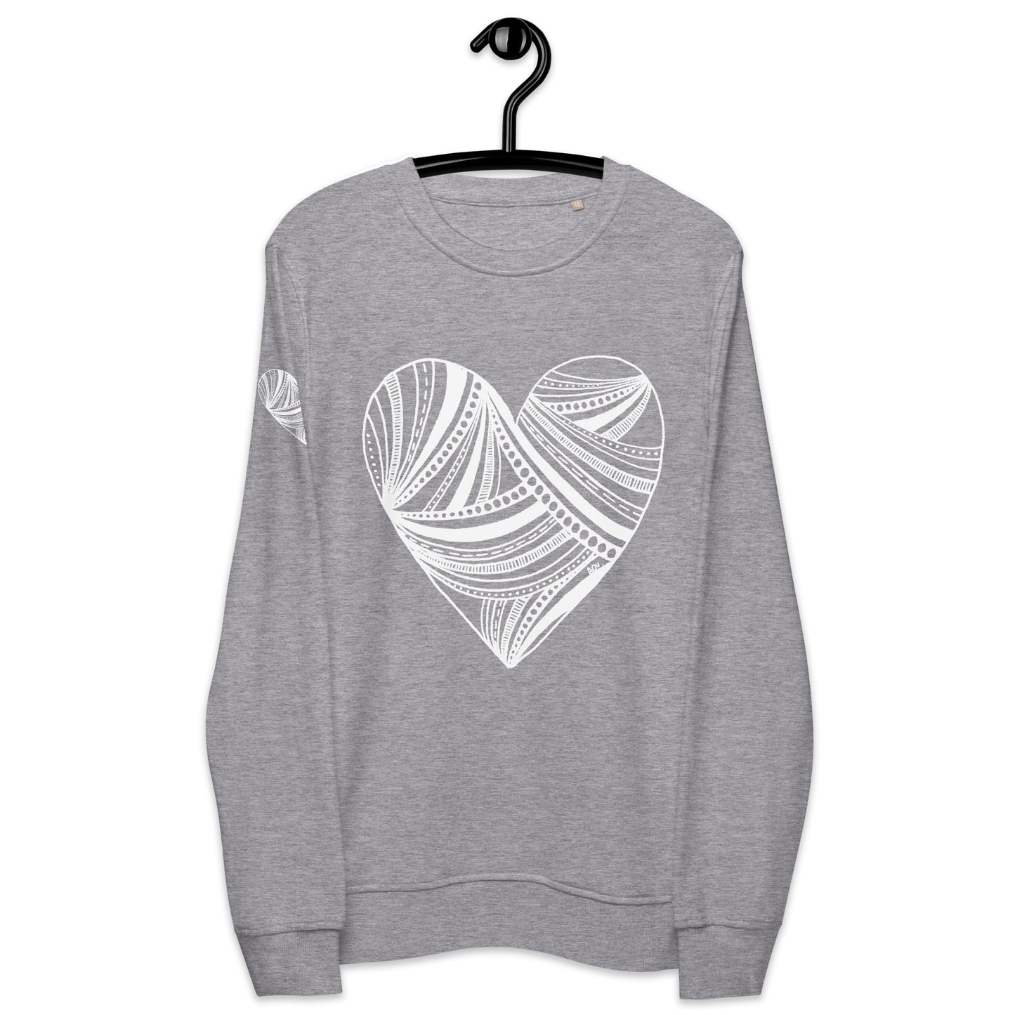 10 of hearts - organic sweatshirt