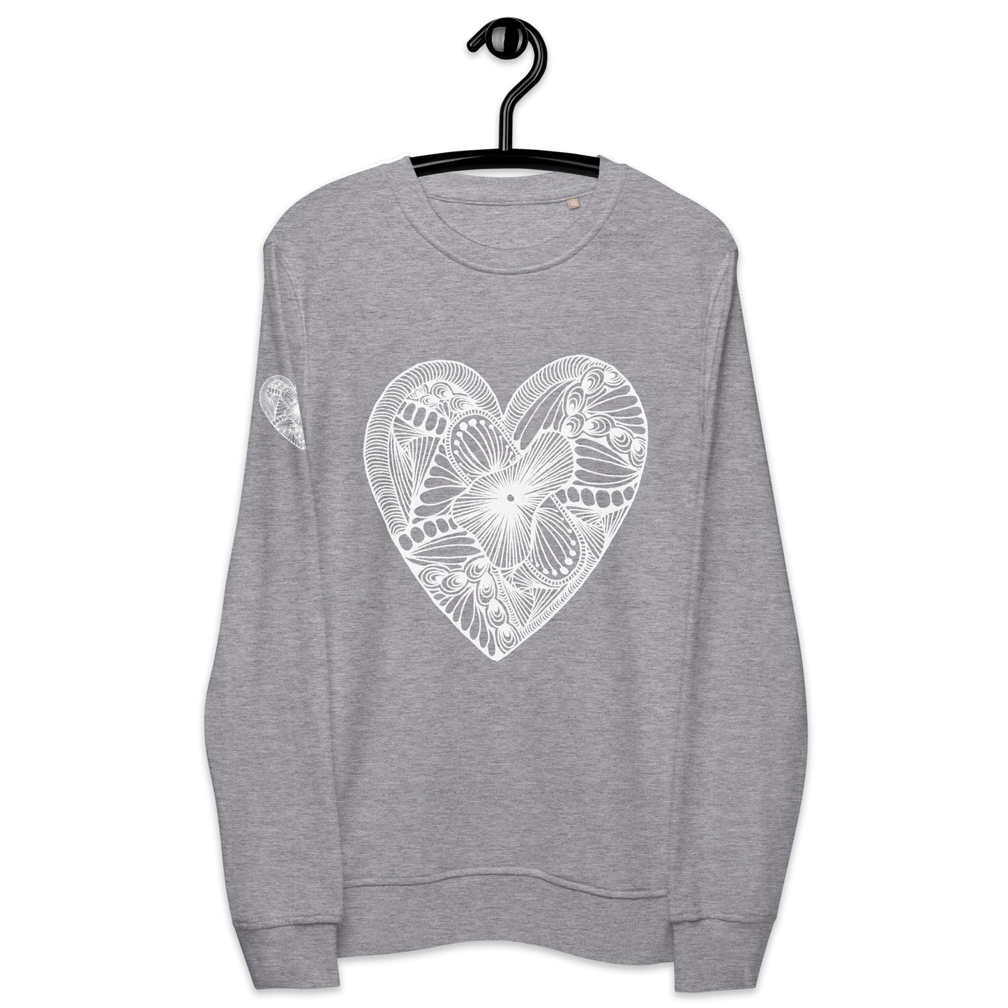 4 of hearts - organic sweatshirt