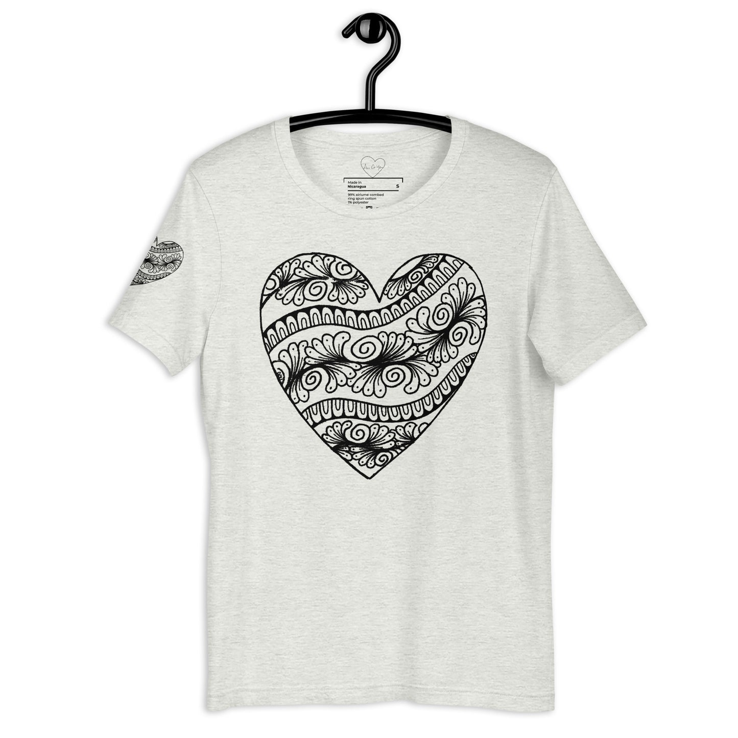 3 of hearts - short sleeve graphic t-shirt