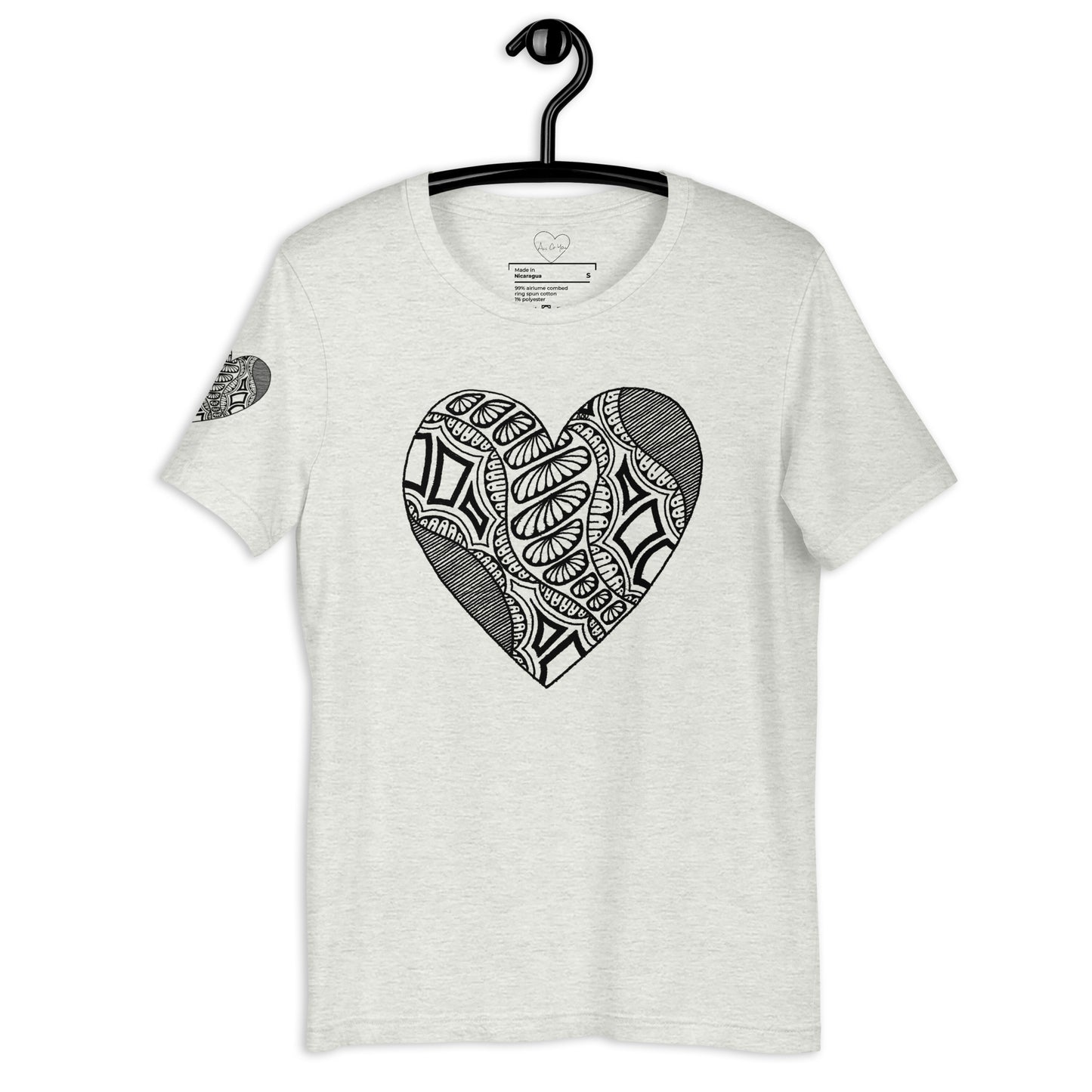 1 of hearts - short sleeve graphic