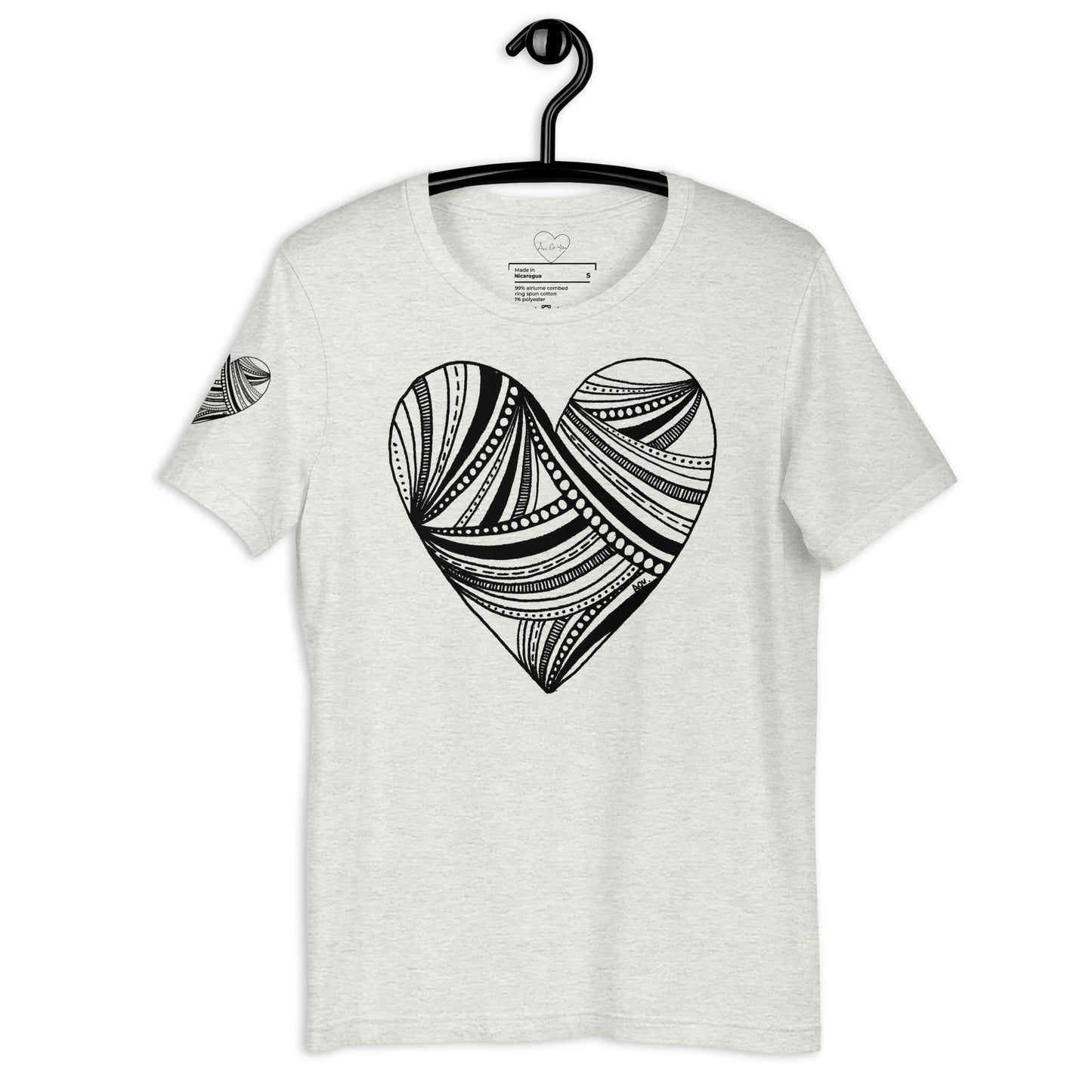 10 of hearts - short sleeve graphic t-shirt