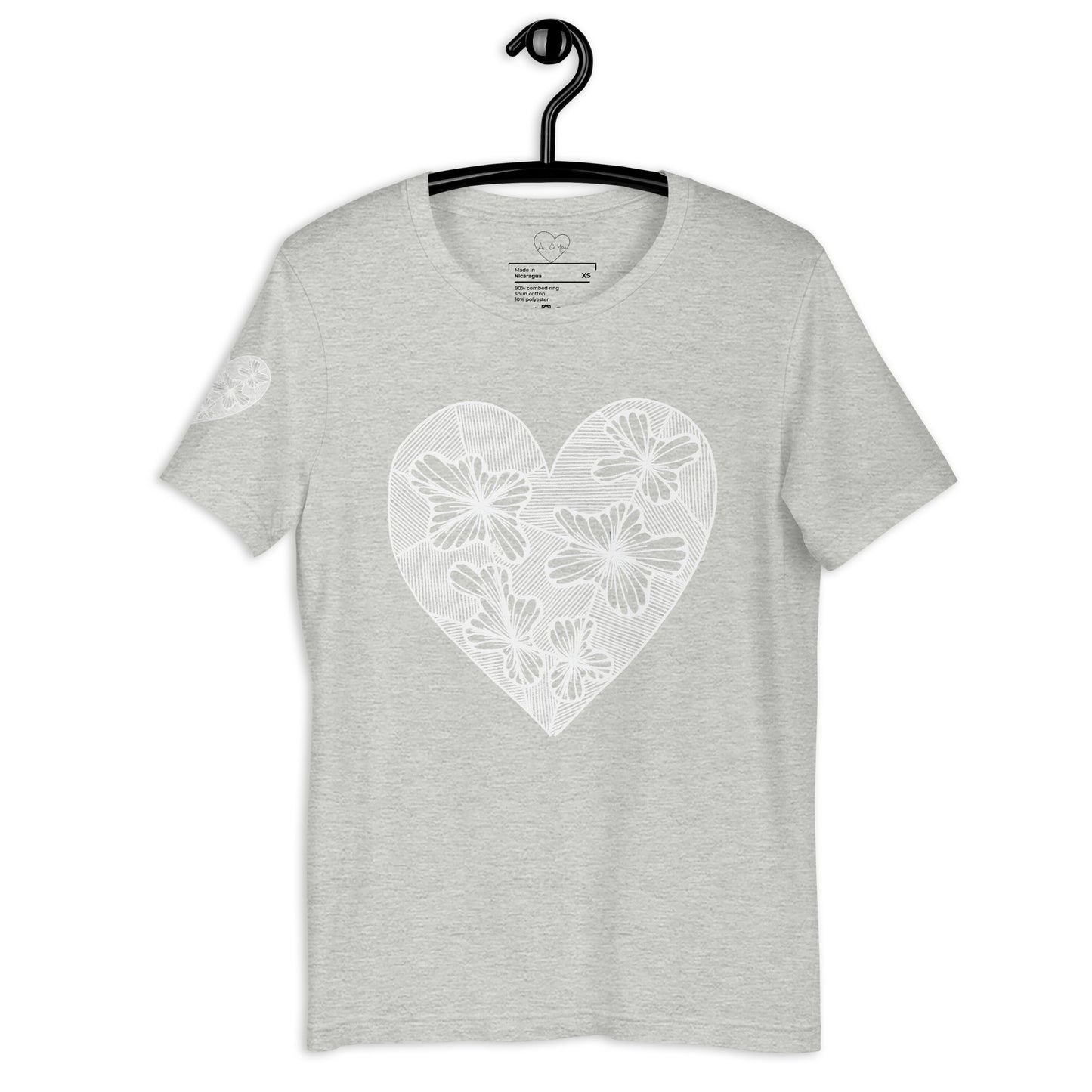 2 of hearts - short sleeve graphic t-shirt