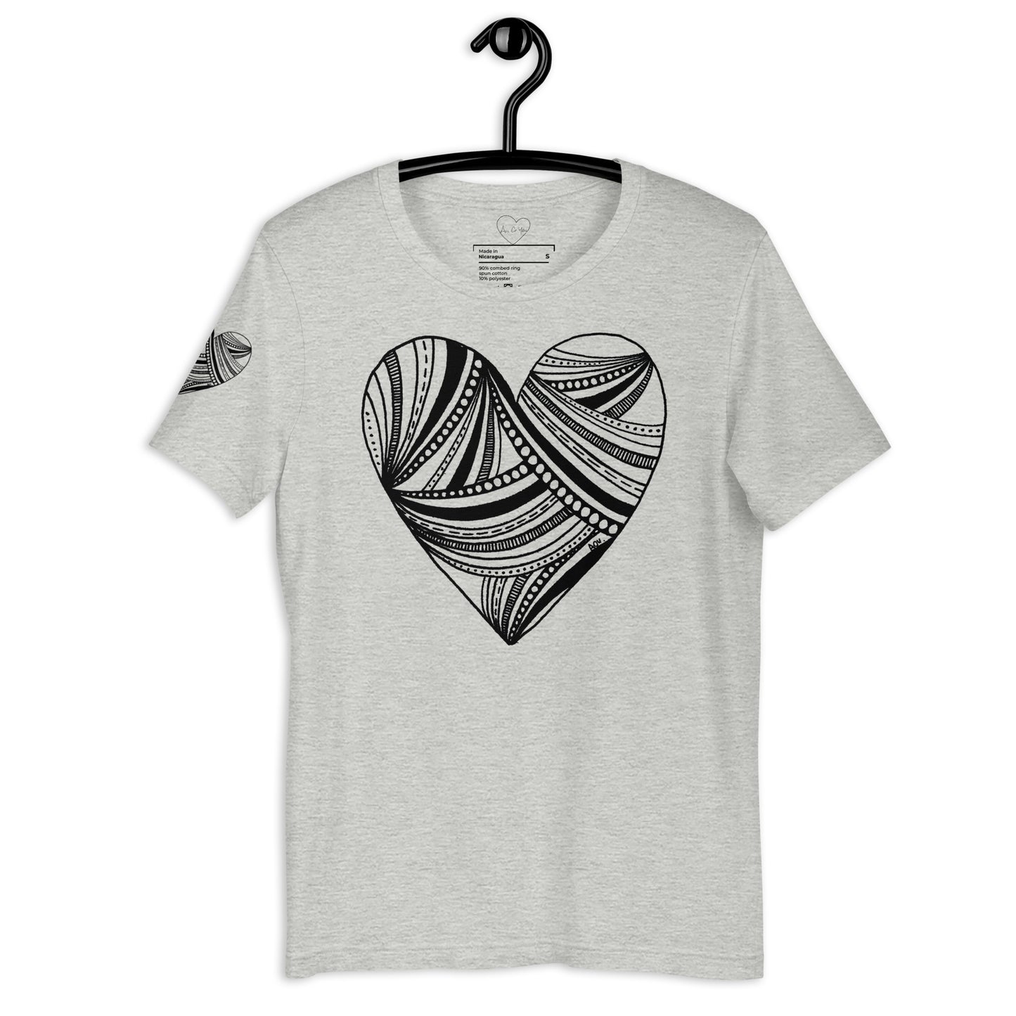 10 of hearts - short sleeve graphic t-shirt
