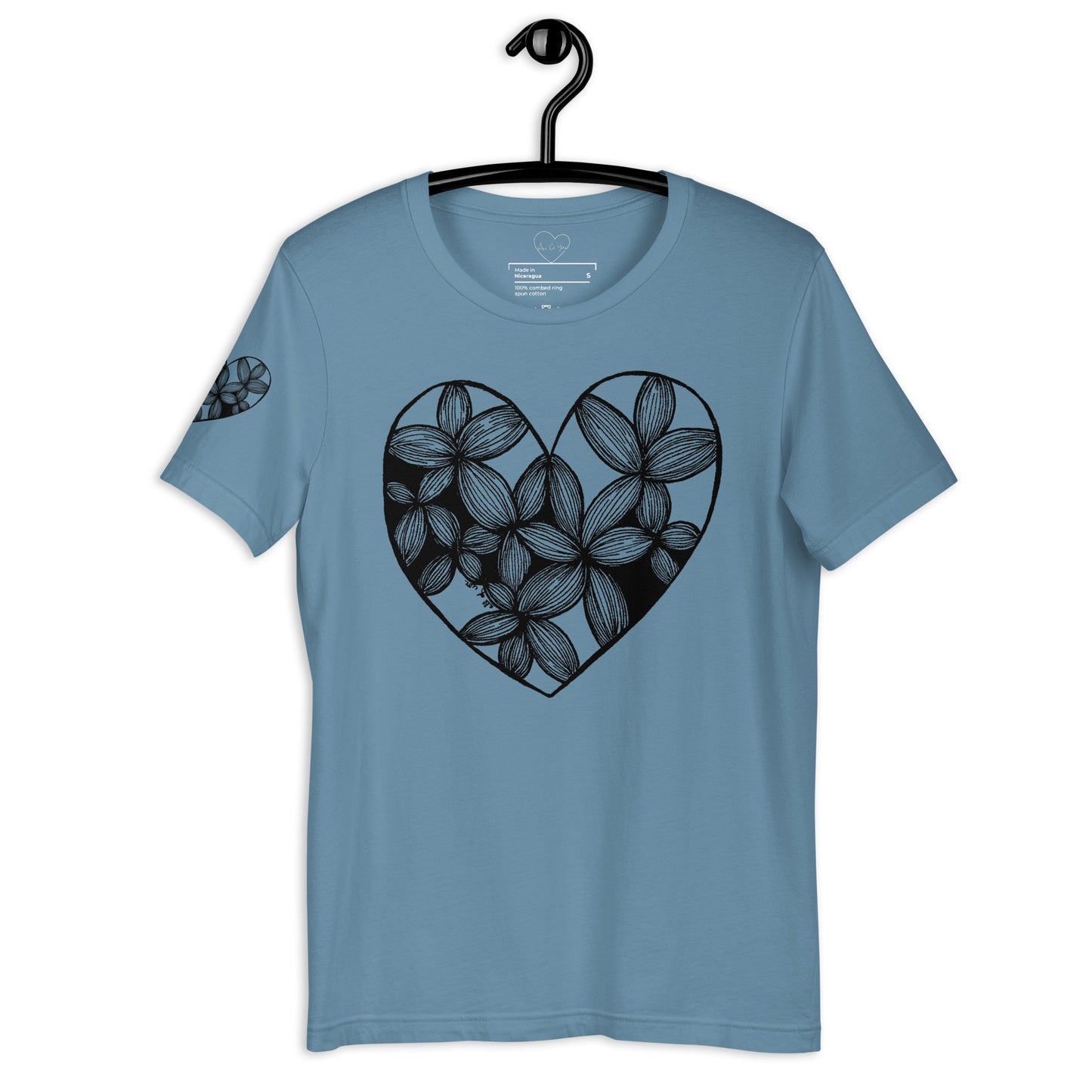 7 of hearts - short sleeve graphic t-shirt