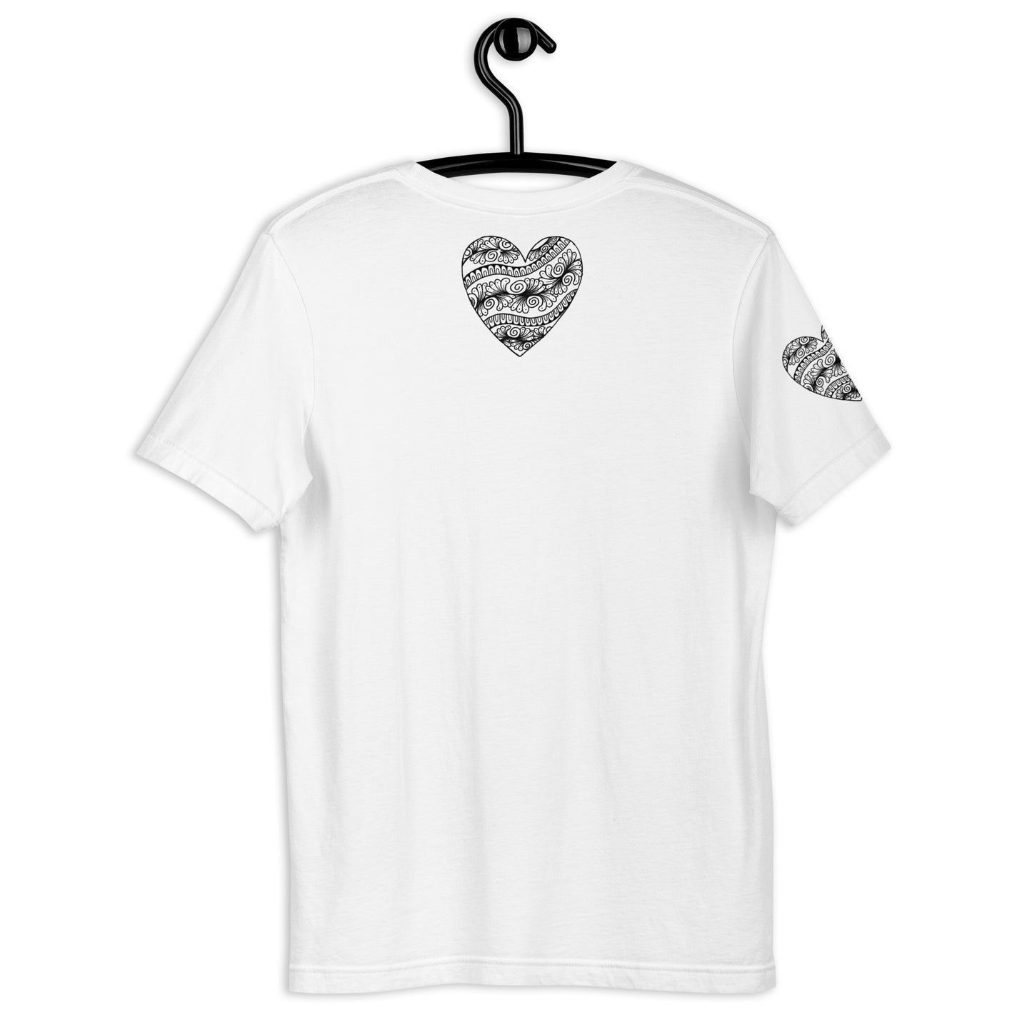 3 of hearts - short sleeve graphic t-shirt
