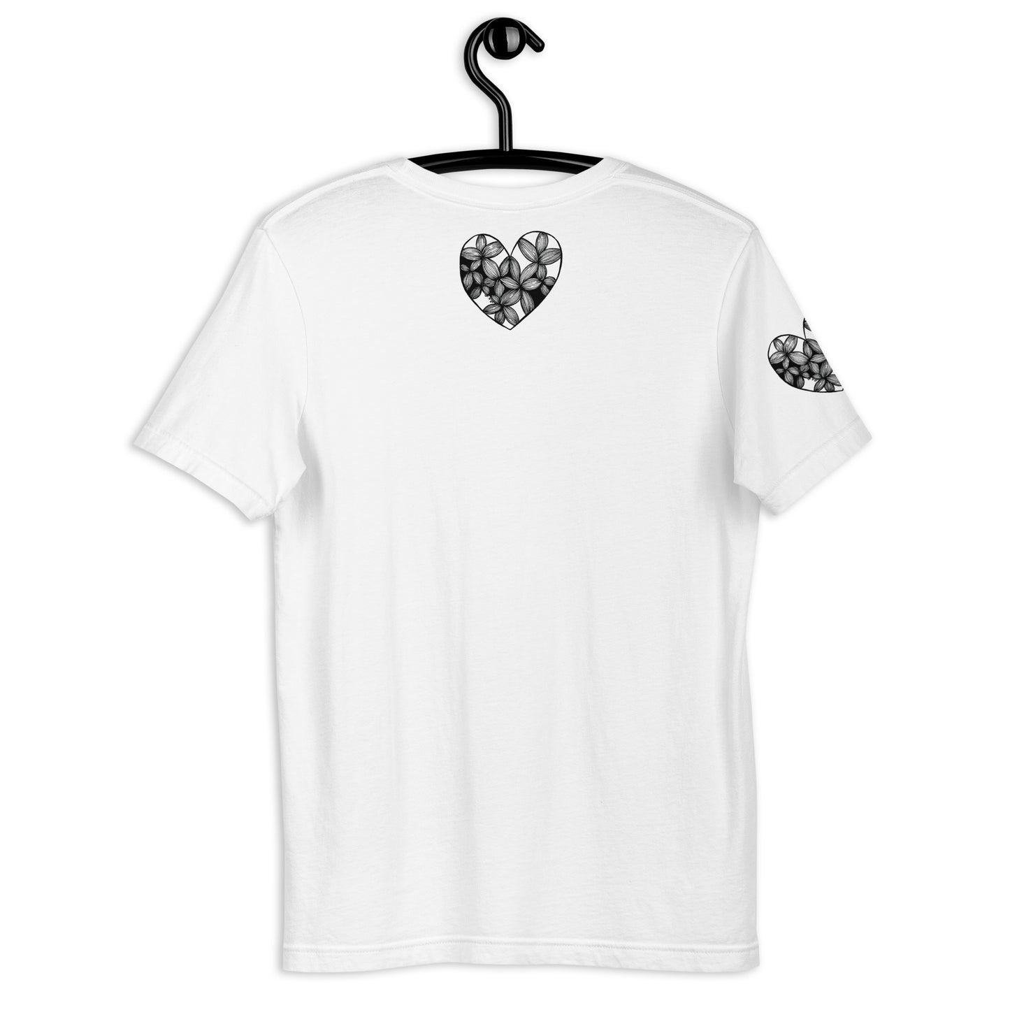 7 of hearts - short sleeve graphic t-shirt