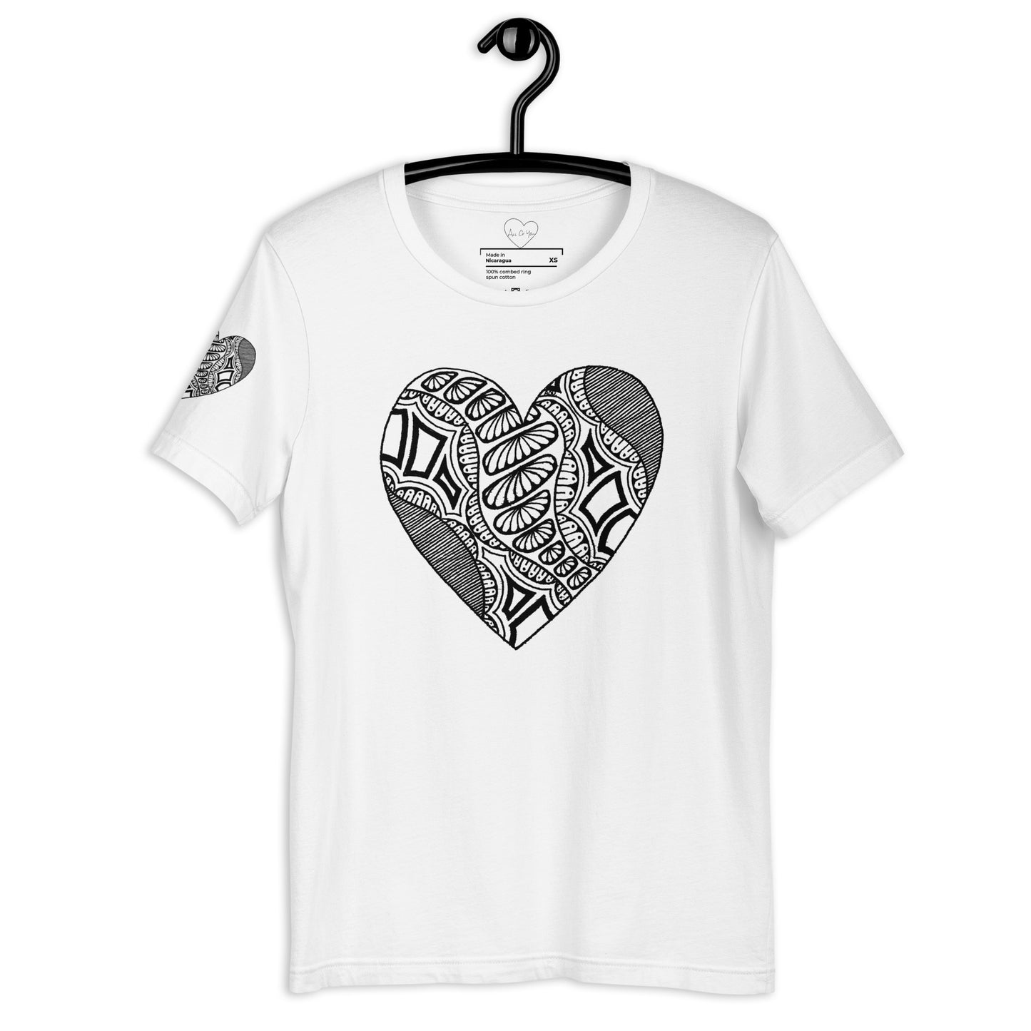1 of hearts - short sleeve graphic