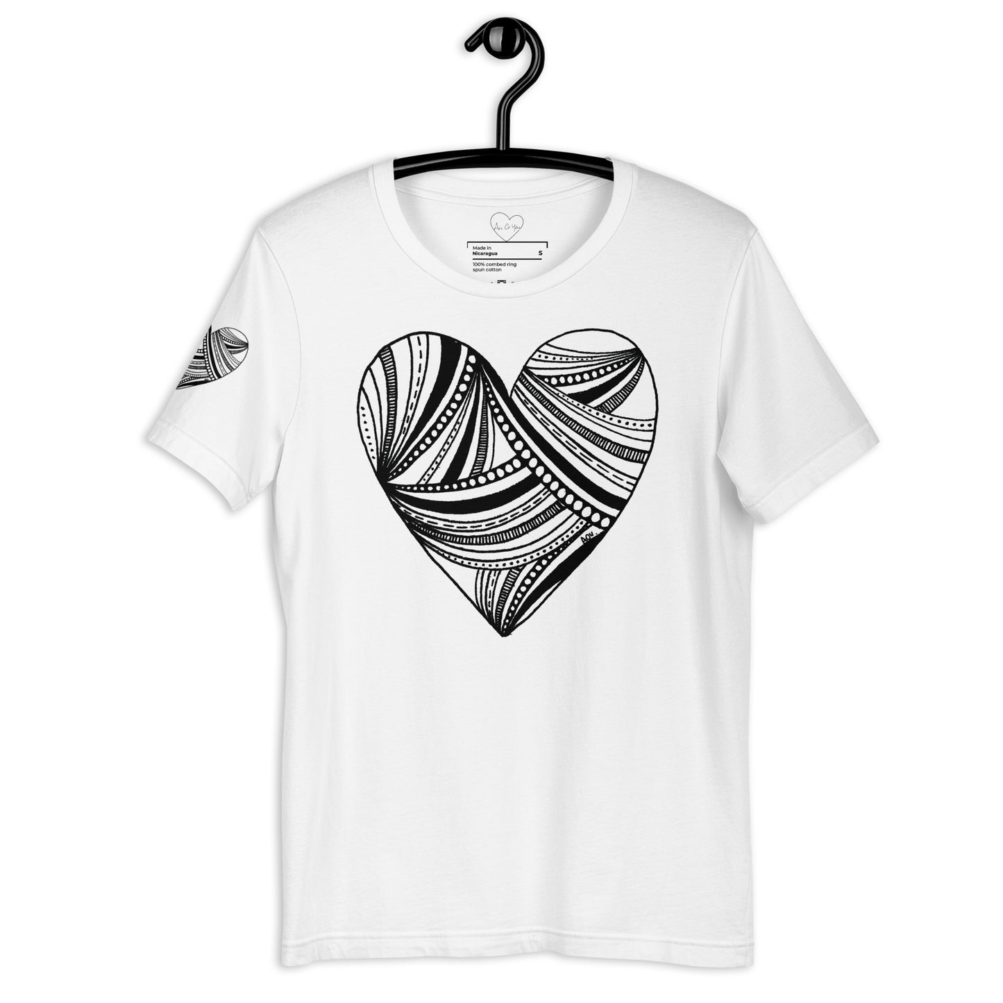 10 of hearts - short sleeve graphic t-shirt