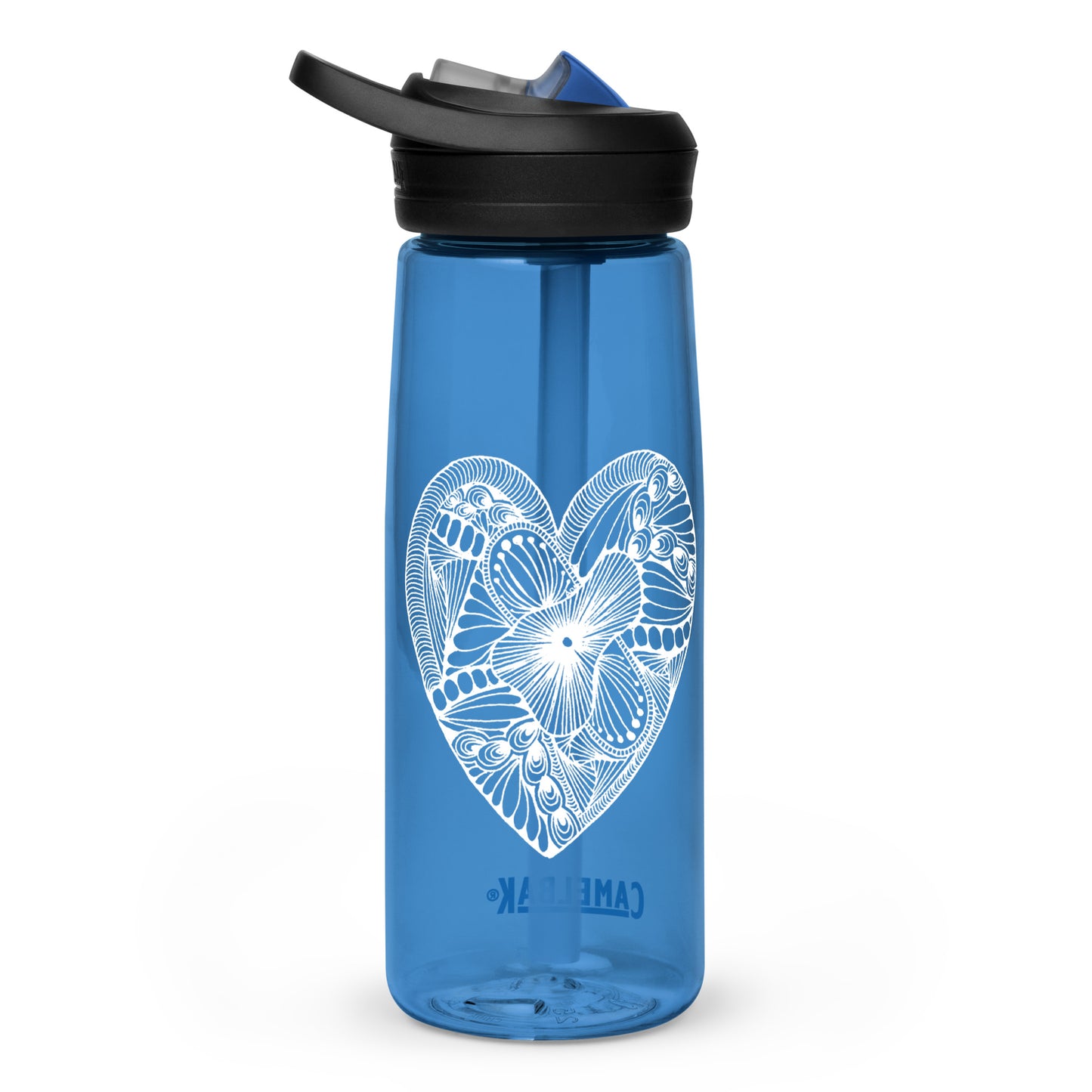 4 of hearts - Camelbak Water Bottle