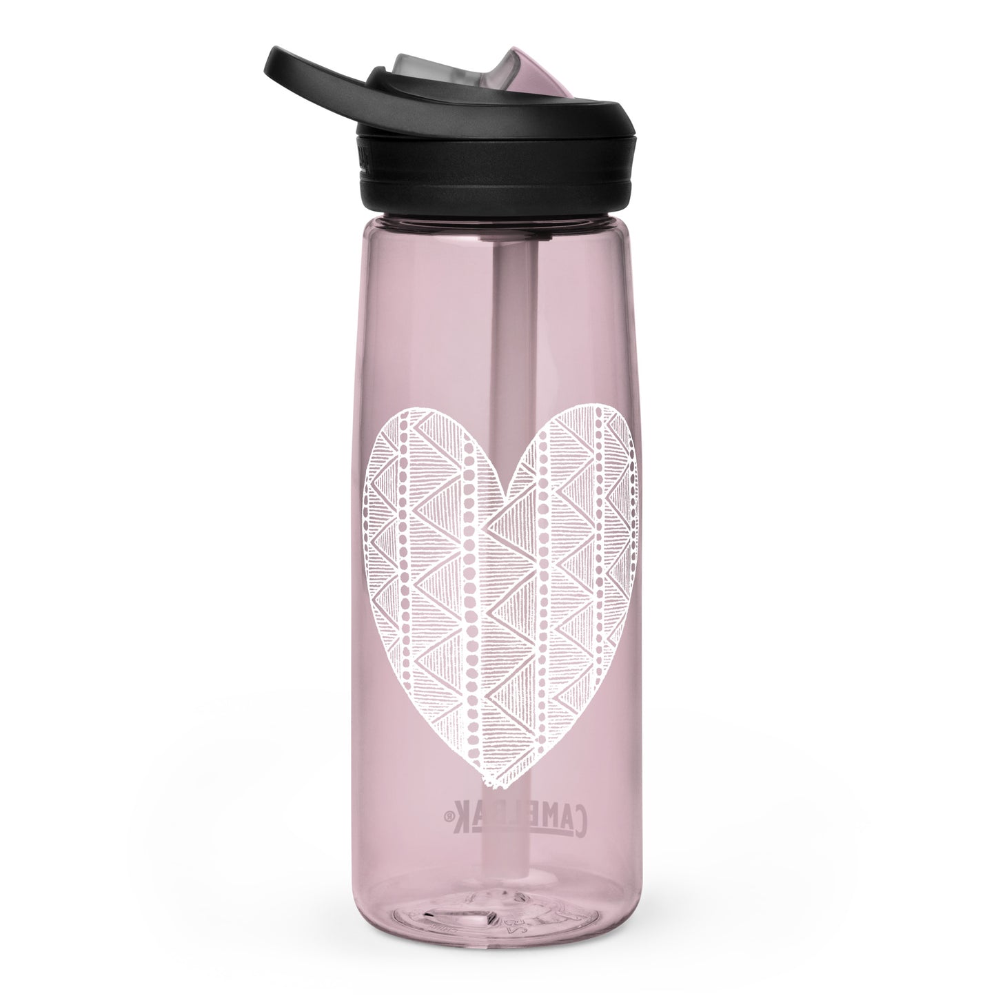 6 of hearts - Camelbak Water Bottle