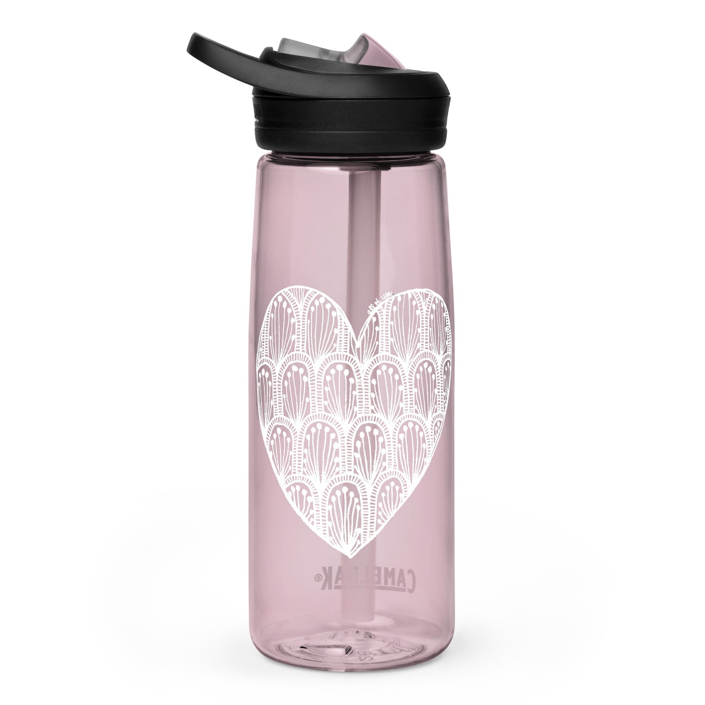 8 of hearts - Camelbak Water Bottle