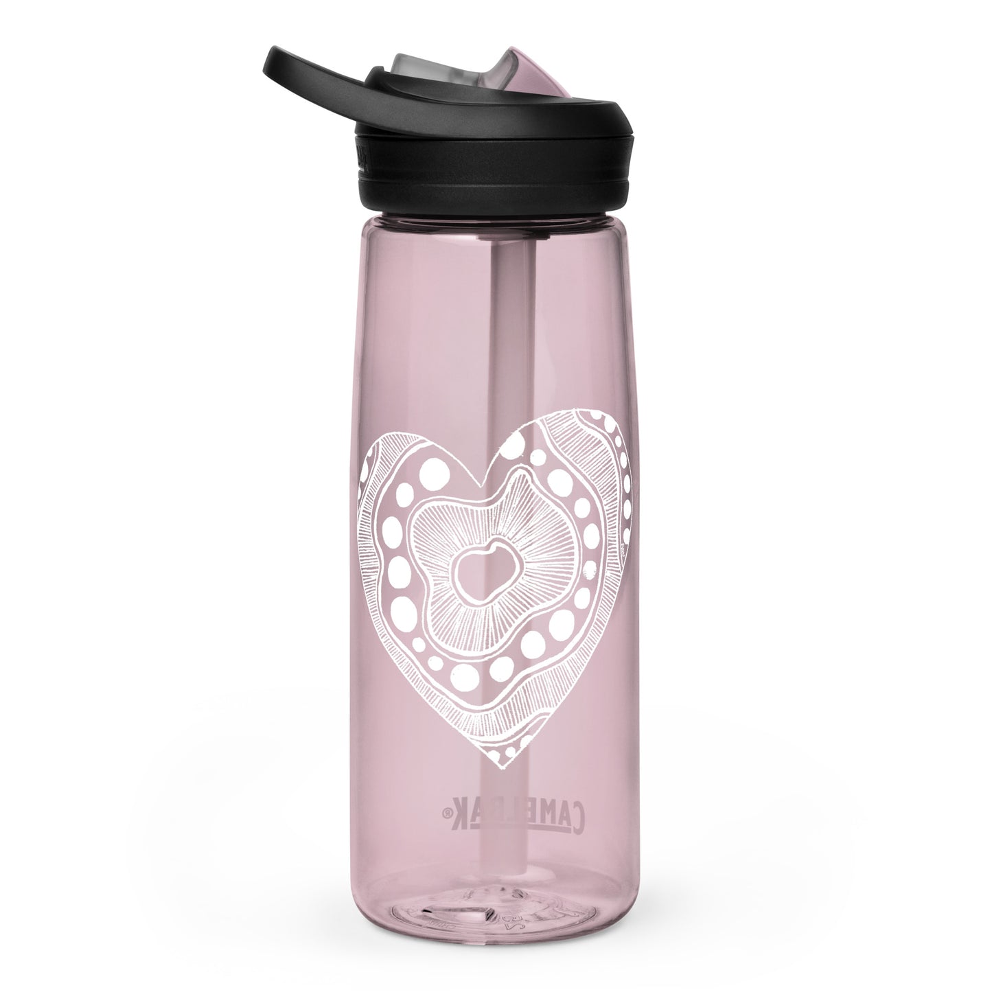 12 of hearts - Camelbak Water Bottle