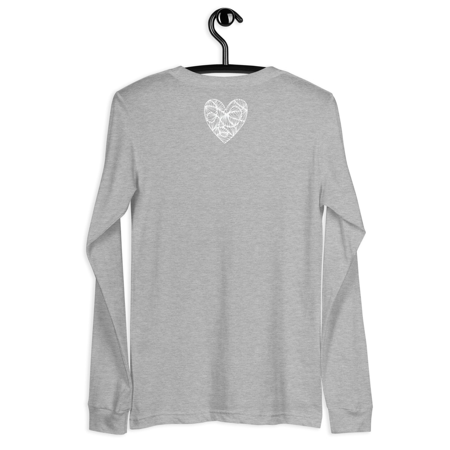 11 of hearts - long sleeve graphic t-shirt