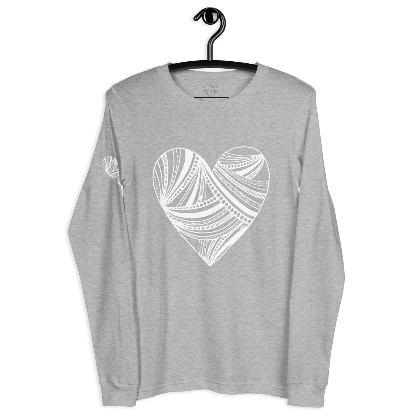 10 of hearts - long sleeve graphic t-shirt