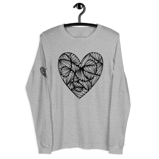 11 of hearts - long sleeve graphic t-shirt