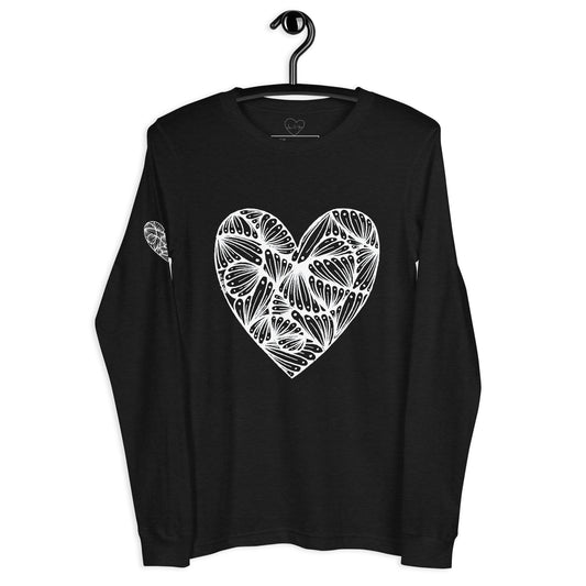 11 of hearts - long sleeve graphic t-shirt