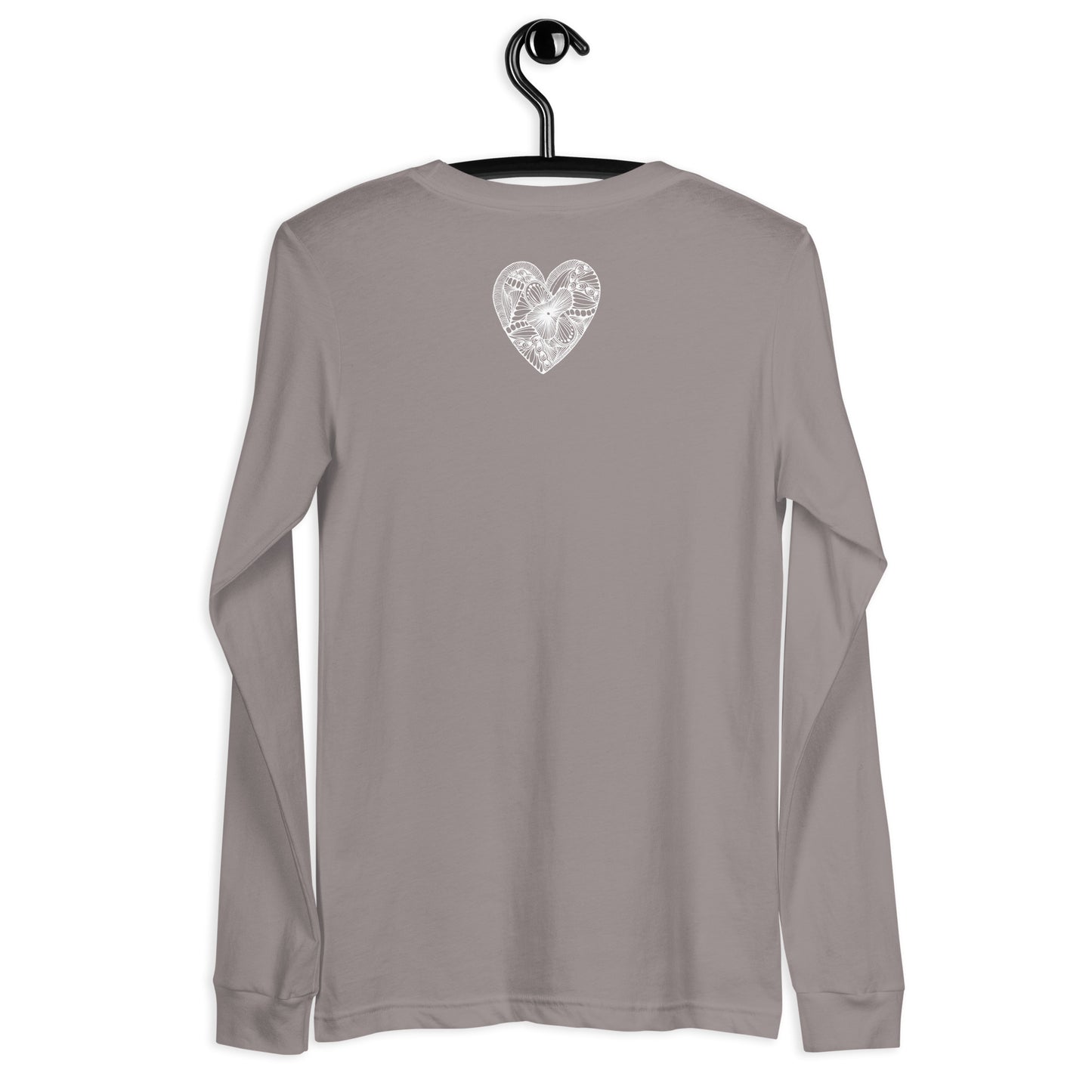 4 of hearts - long sleeve graphic t-shirt