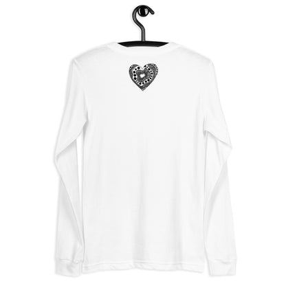 12 of hearts - long sleeve graphic t-shirt