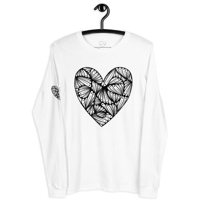 11 of hearts - long sleeve graphic t-shirt