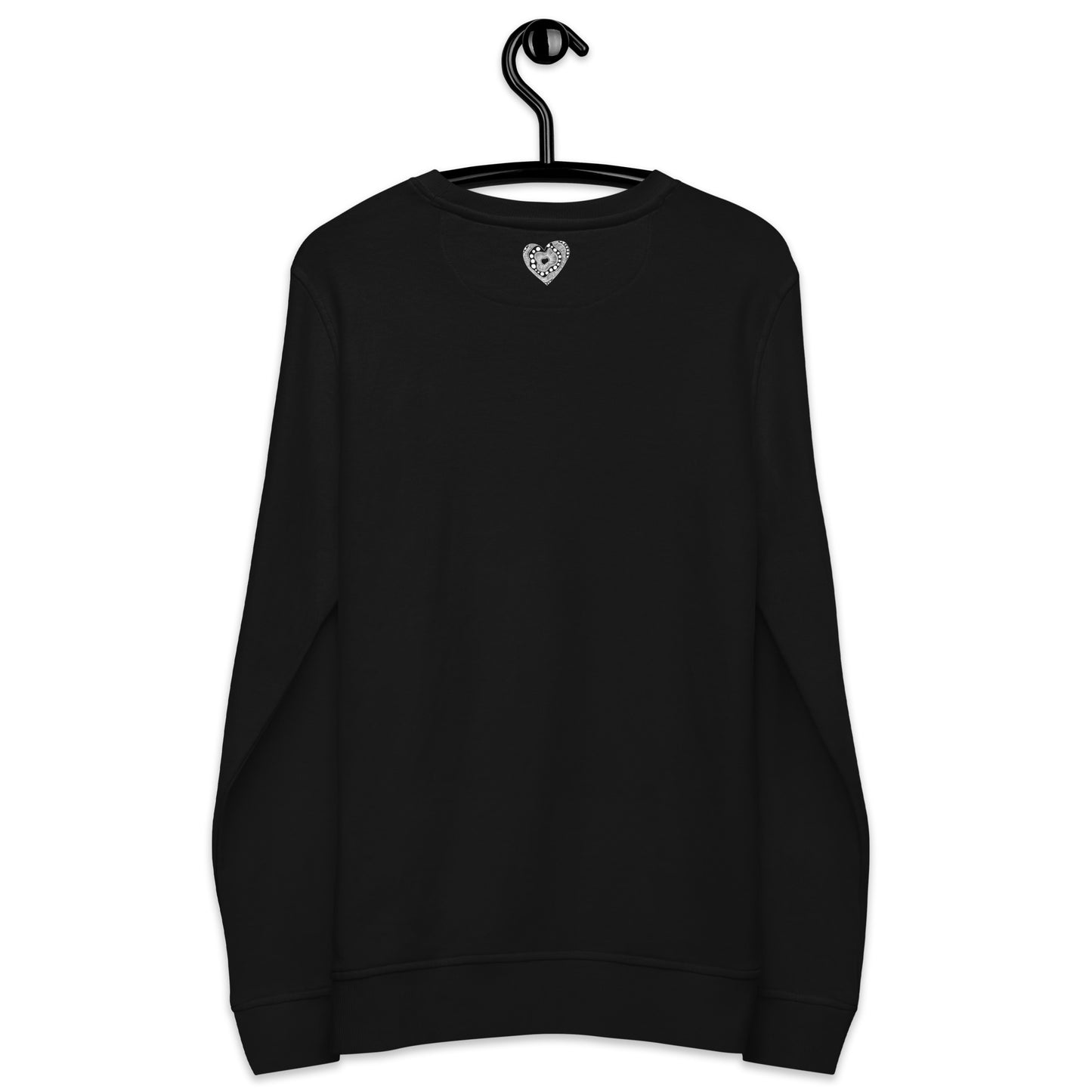 12 of hearts - organic sweatshirt