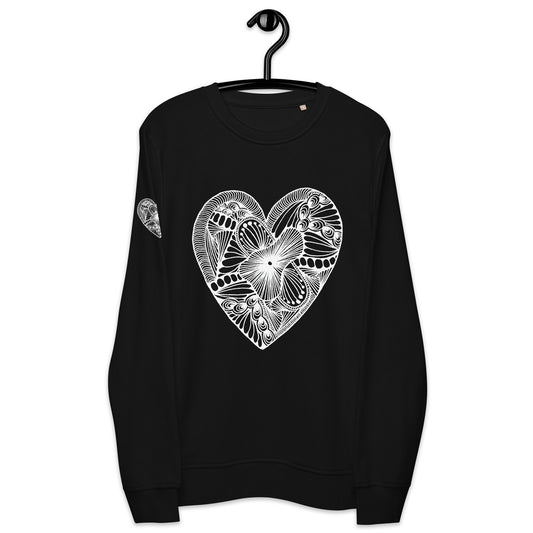 4 of hearts - organic sweatshirt