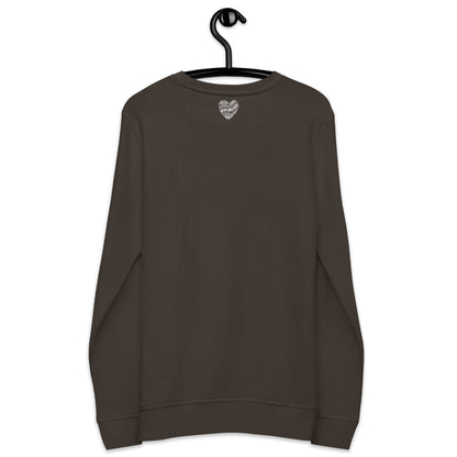 3 of hearts - organic sweatshirt