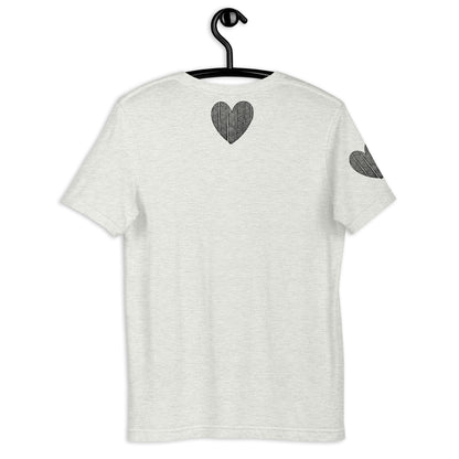 6 of hearts - short sleeve graphic t-shirt