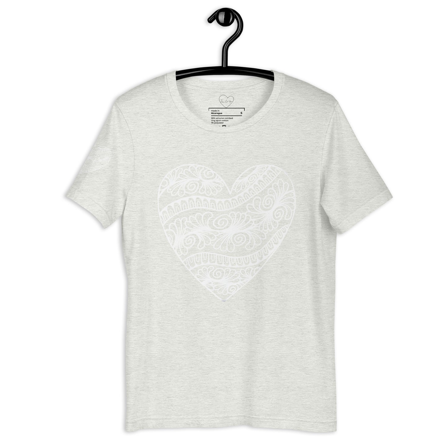 3 of hearts - short sleeve graphic t-shirt