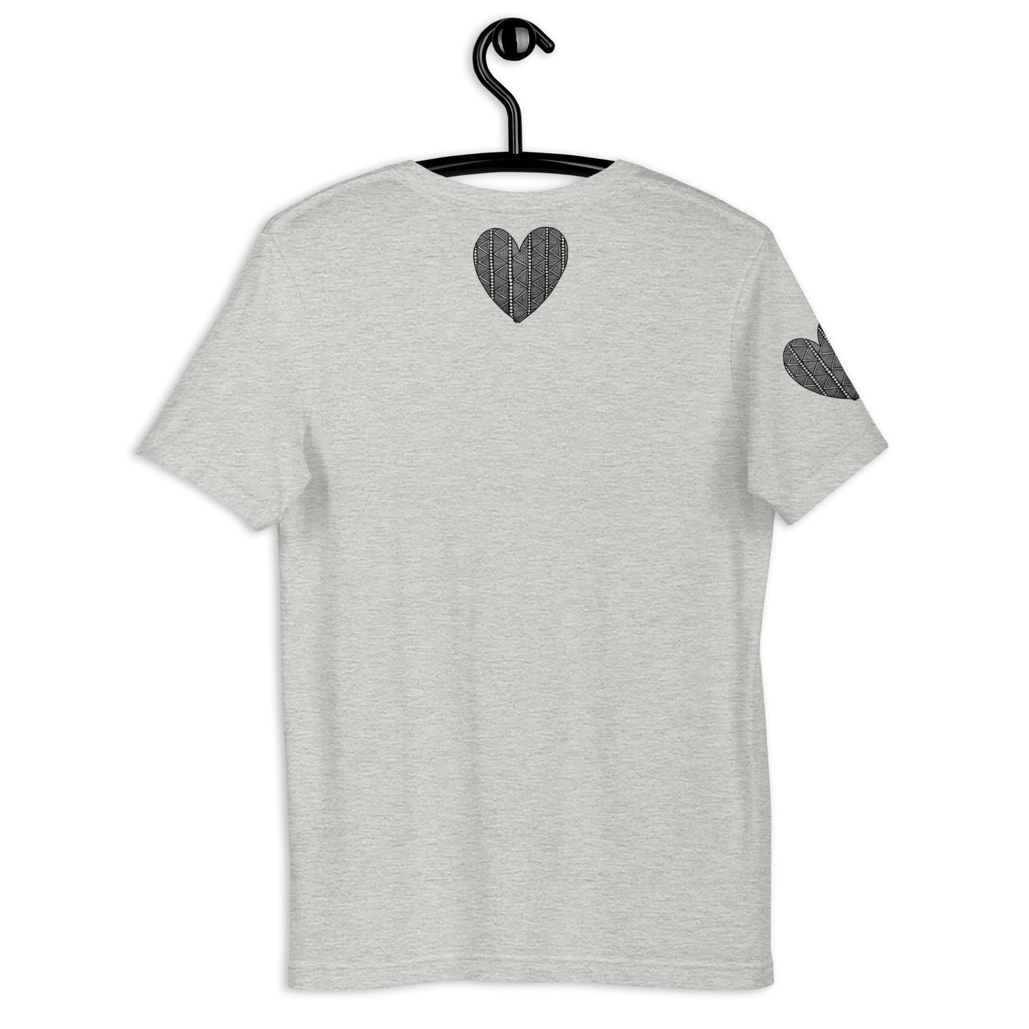 6 of hearts - short sleeve graphic t-shirt