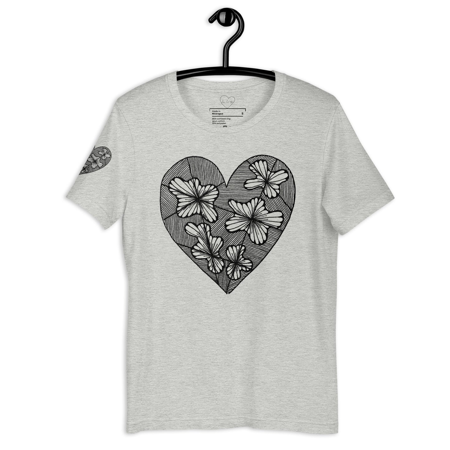 2 of hearts - short sleeve graphic t-shirt