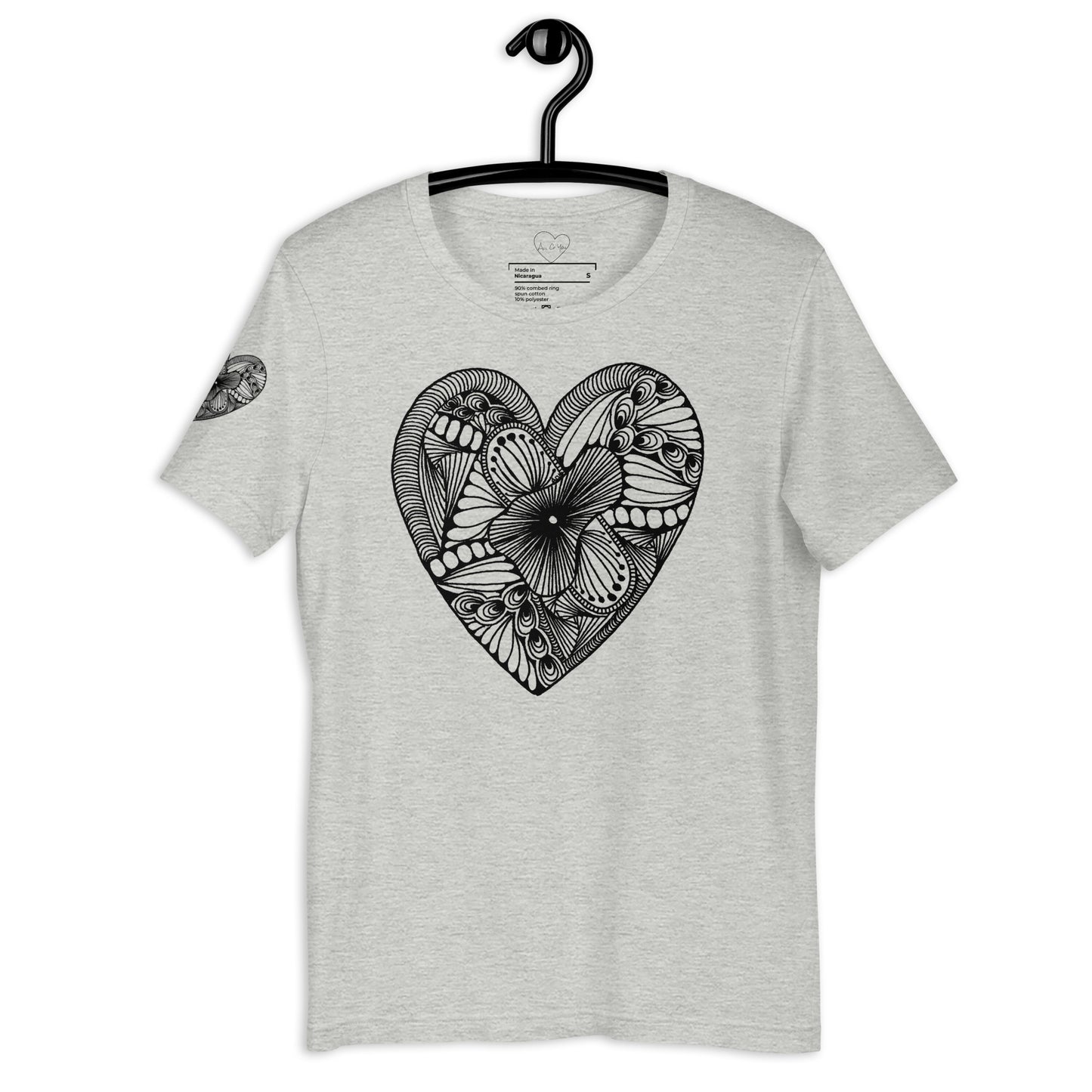 4 of hearts - short sleeve graphic t-shirt