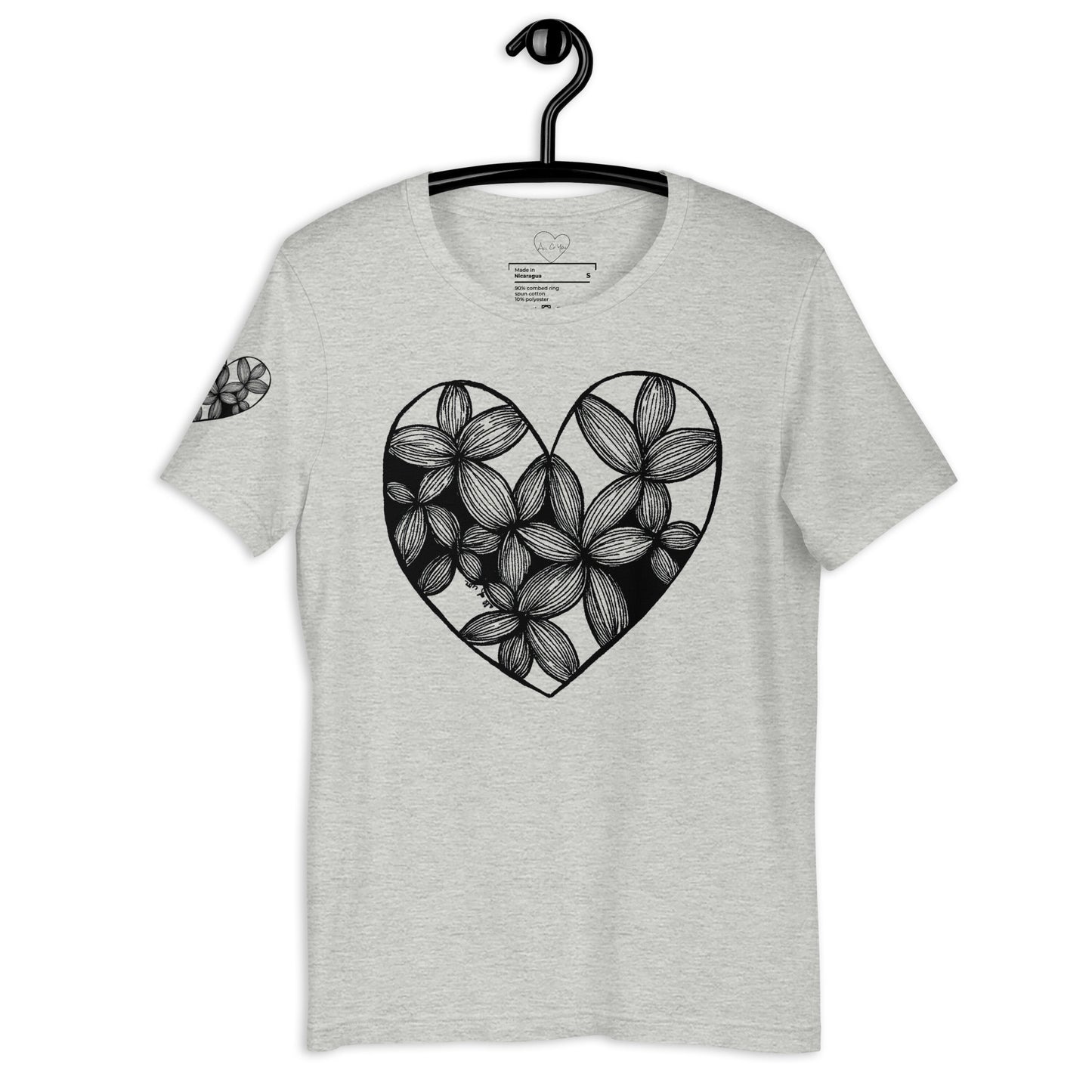 7 of hearts - short sleeve graphic t-shirt