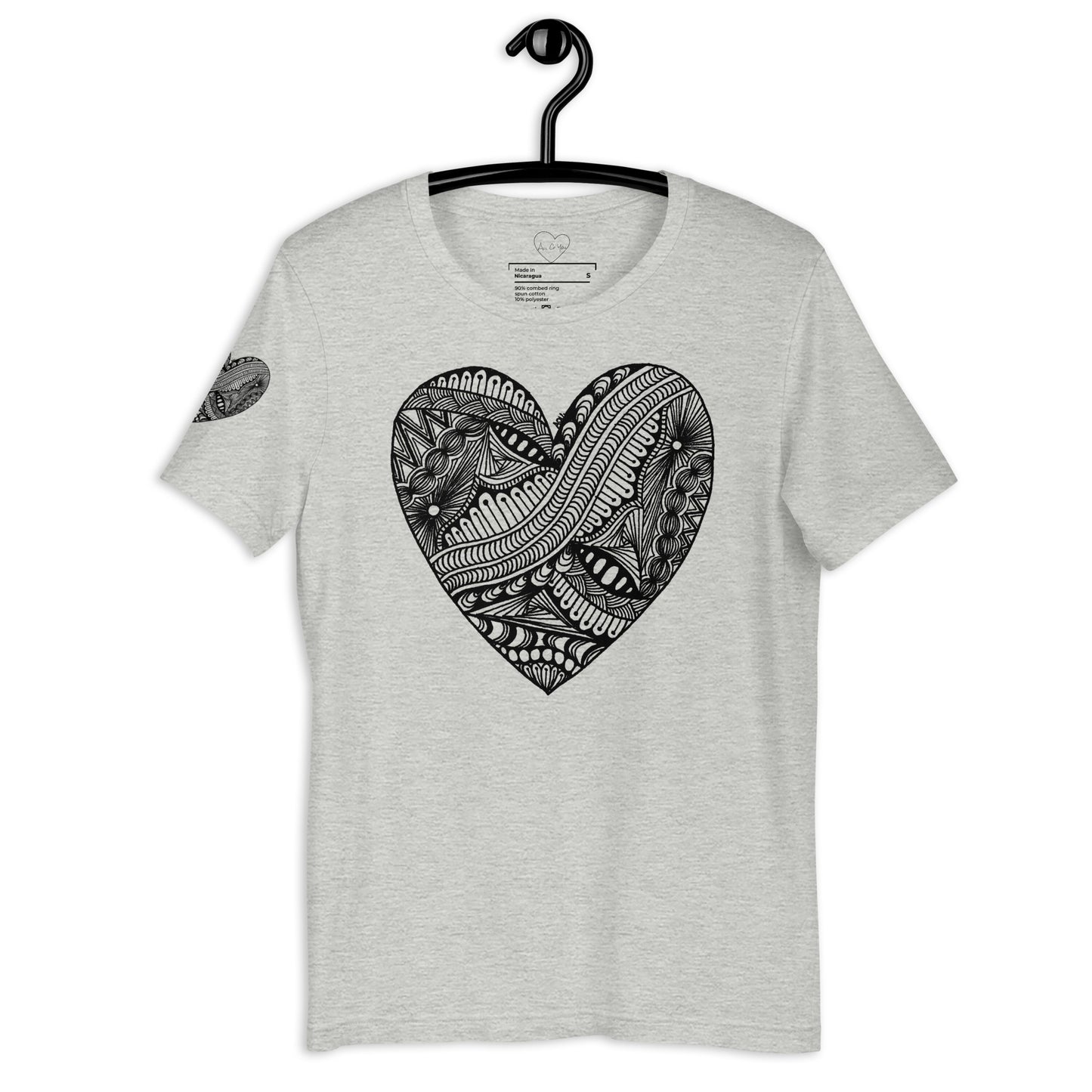 9 of hearts - short sleeve graphic t-shirt