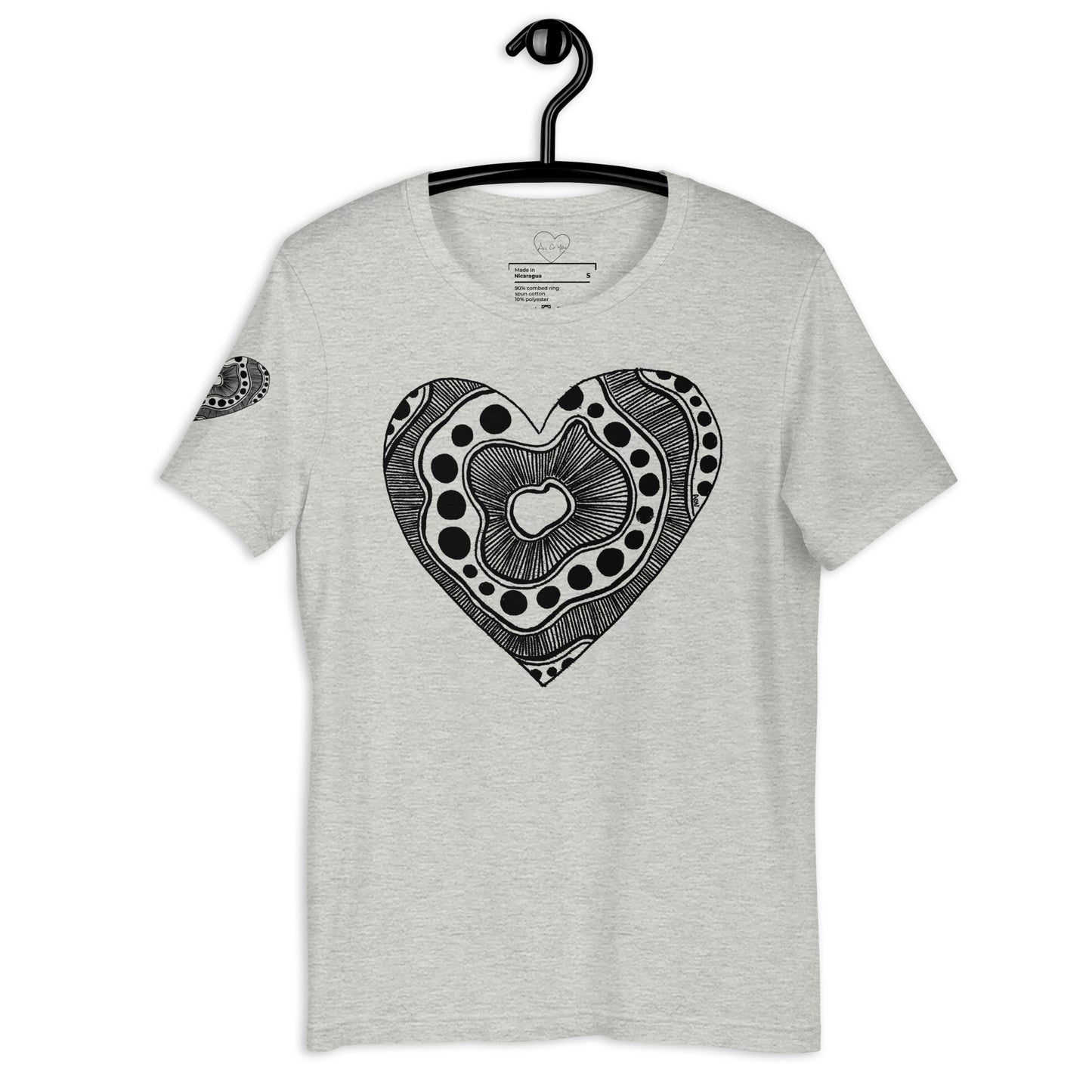 12 of hearts - short sleeve graphic t-shirt