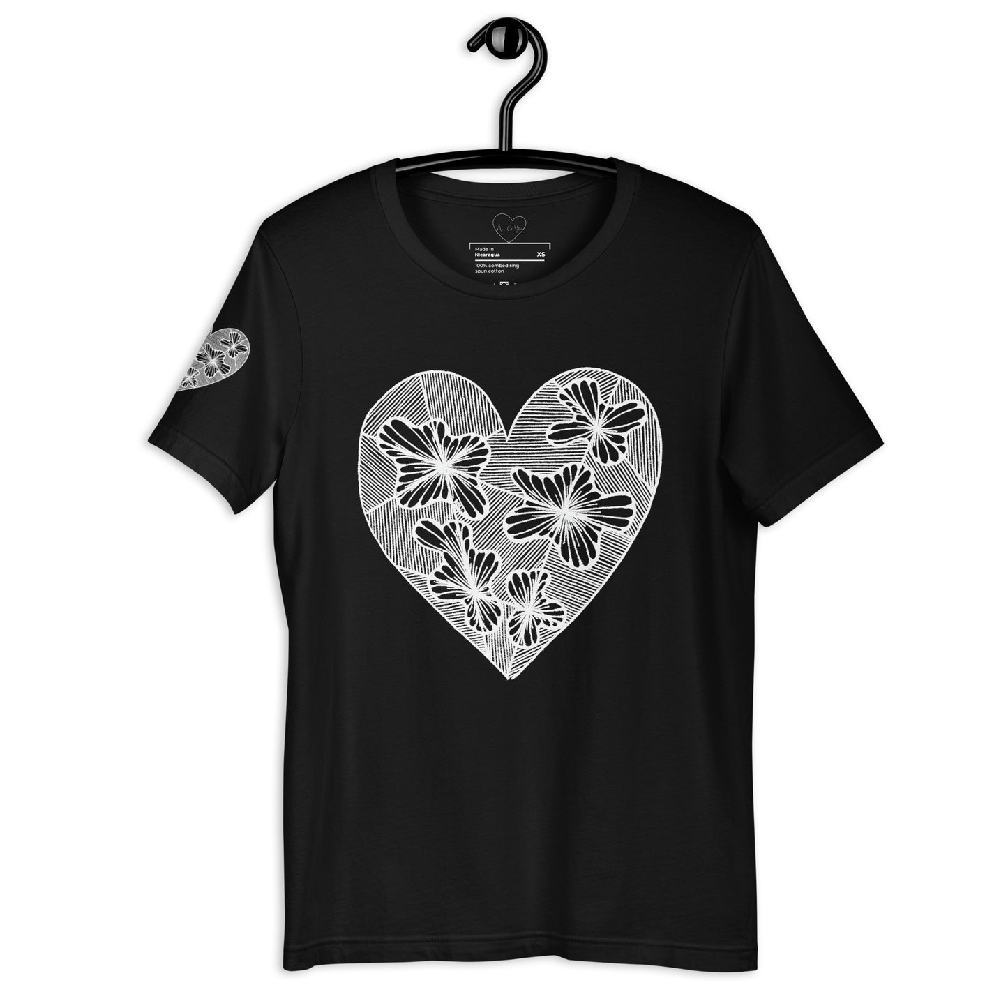 2 of hearts - short sleeve graphic t-shirt